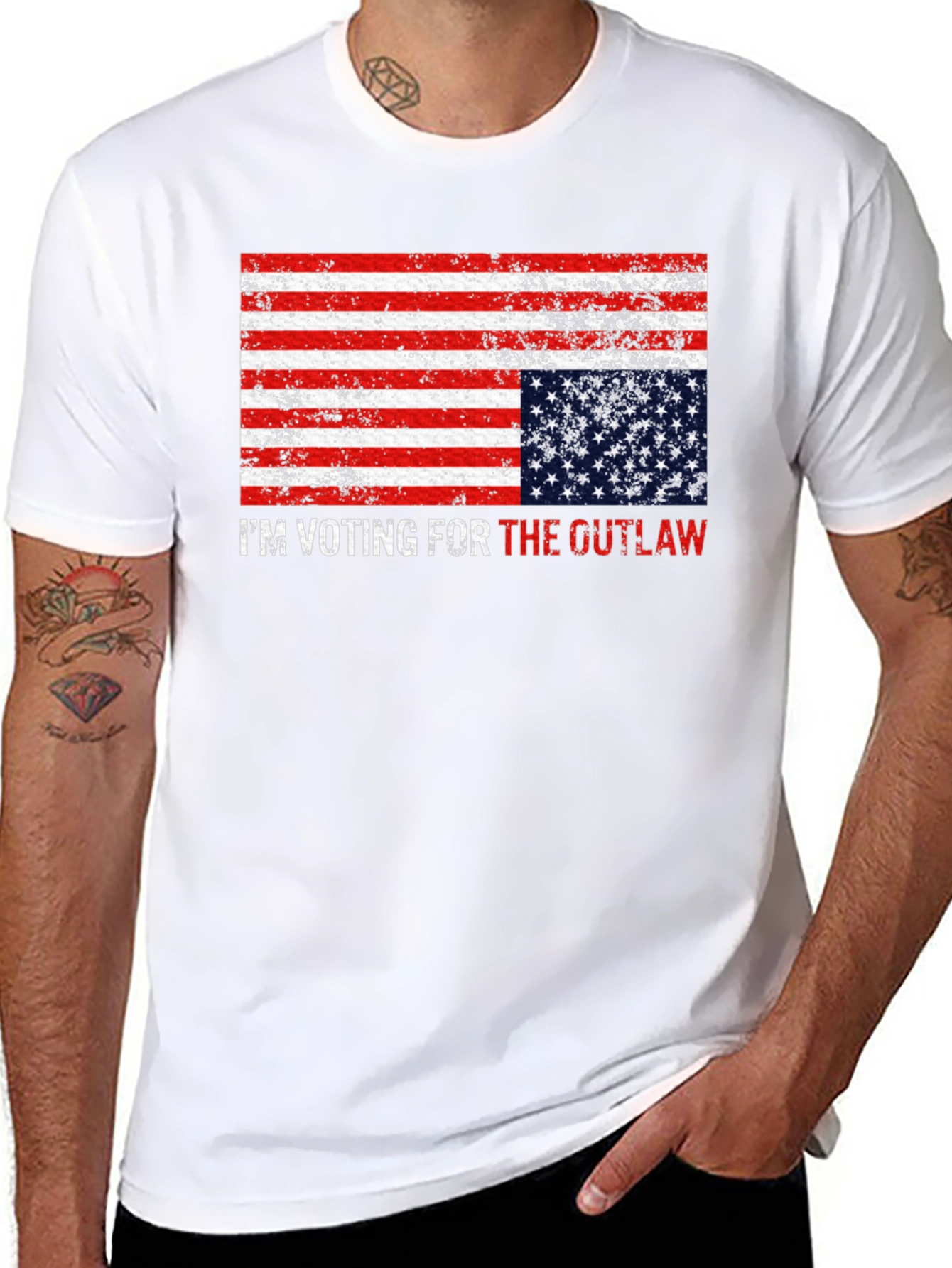 The Outlaw Patriotic T-Shirt