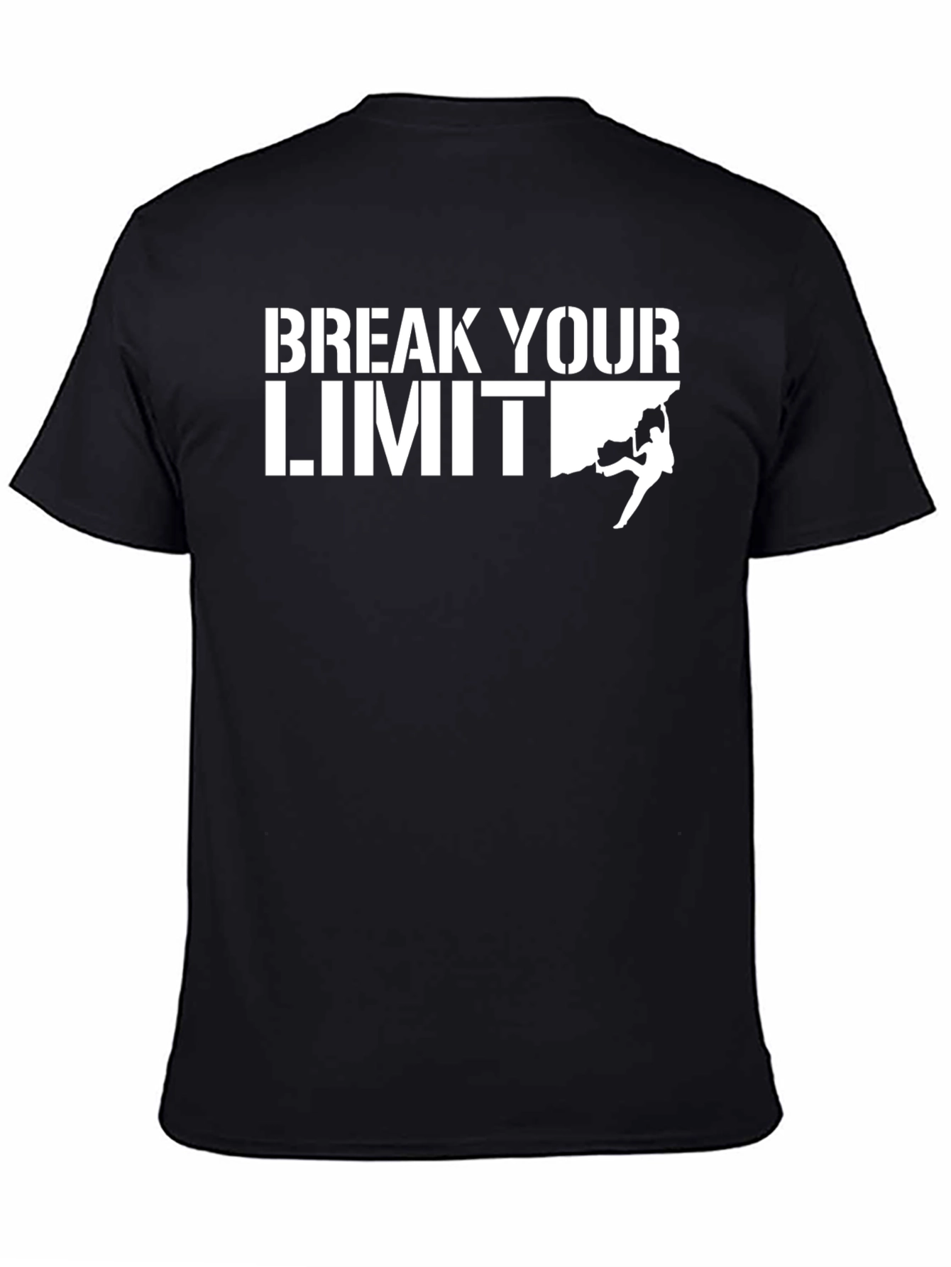 Break Your Limit Graphic Tee - Rock Climbing Shirt
