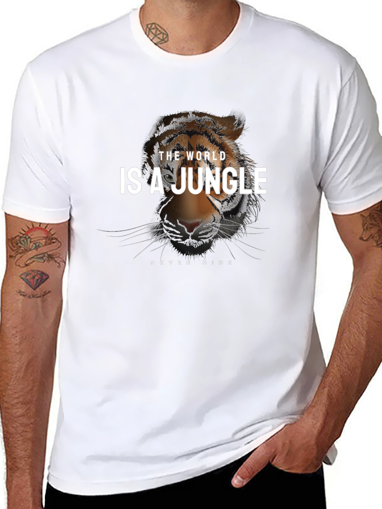 The World is a Jungle Tiger Graphic Tee