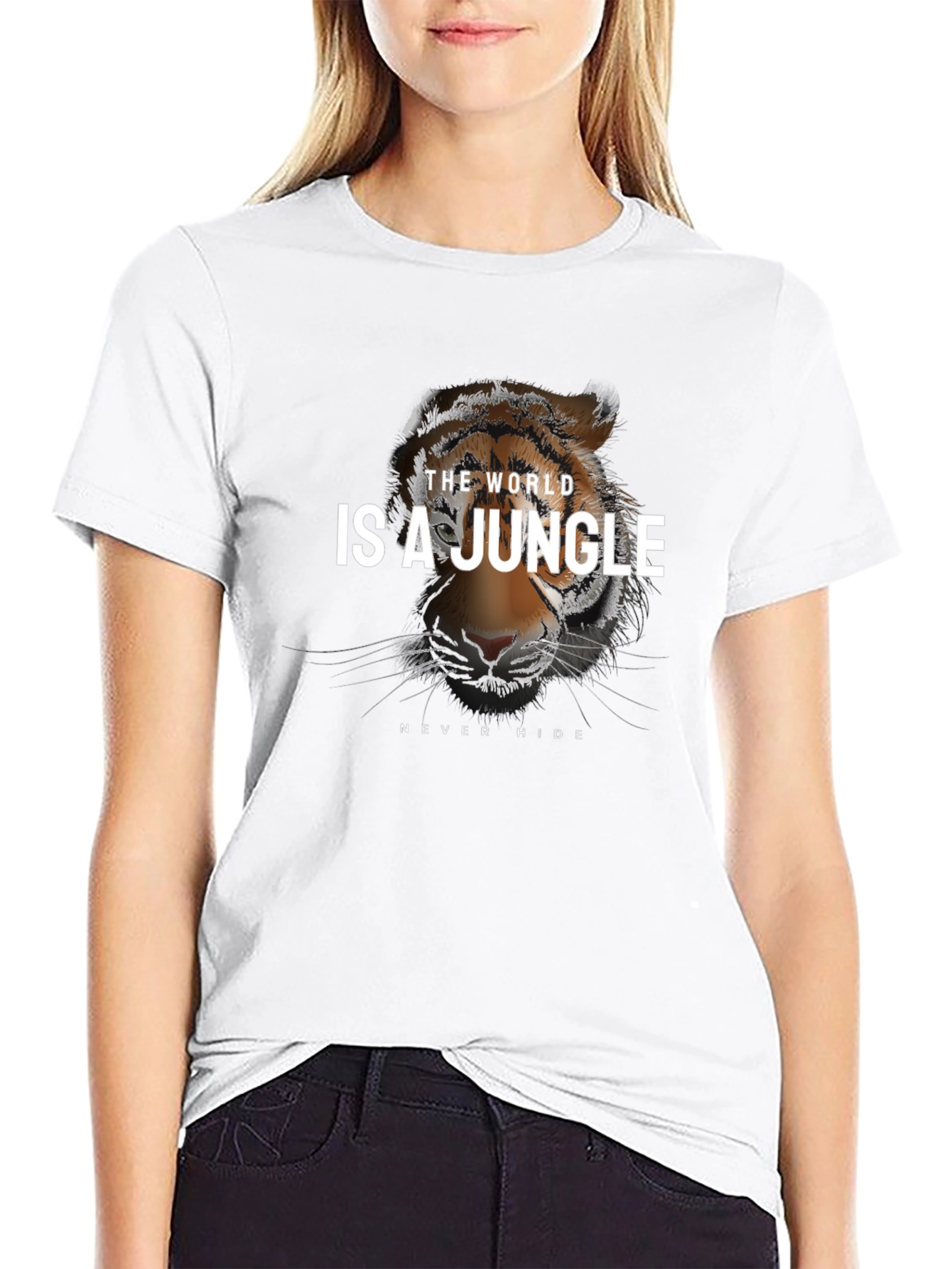 The World is a Jungle Tiger Graphic Tee
