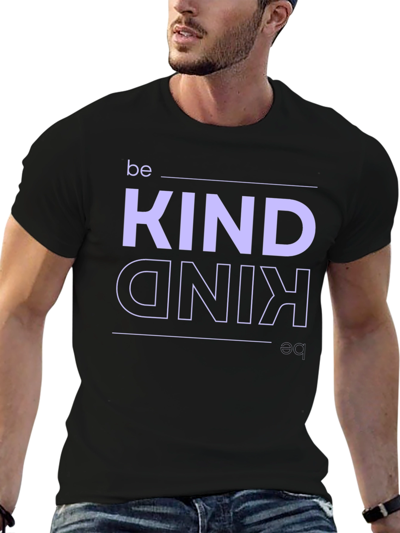 Be Kind T-Shirt - Modern Graphic Tee