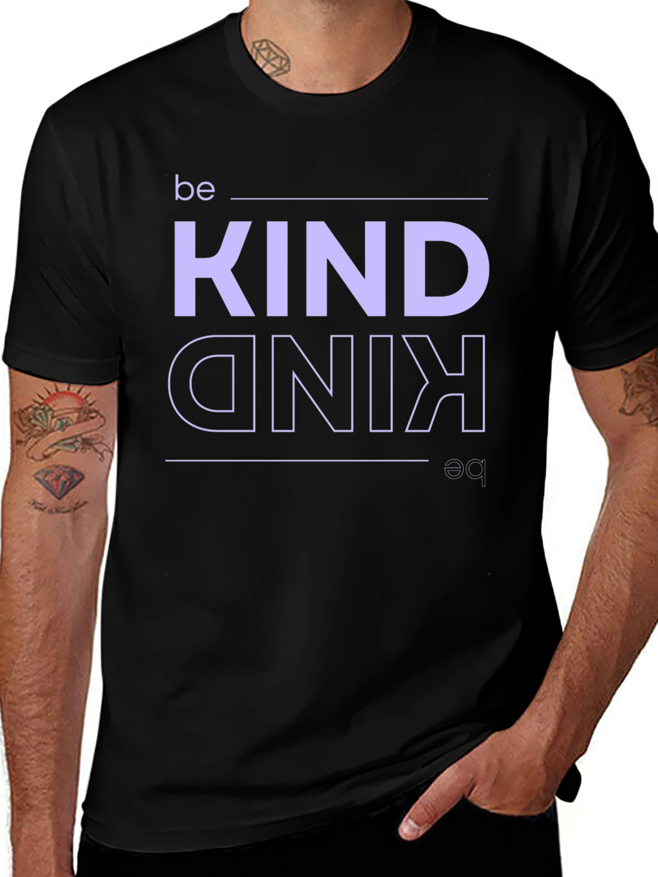 Be Kind T-Shirt - Modern Graphic Tee