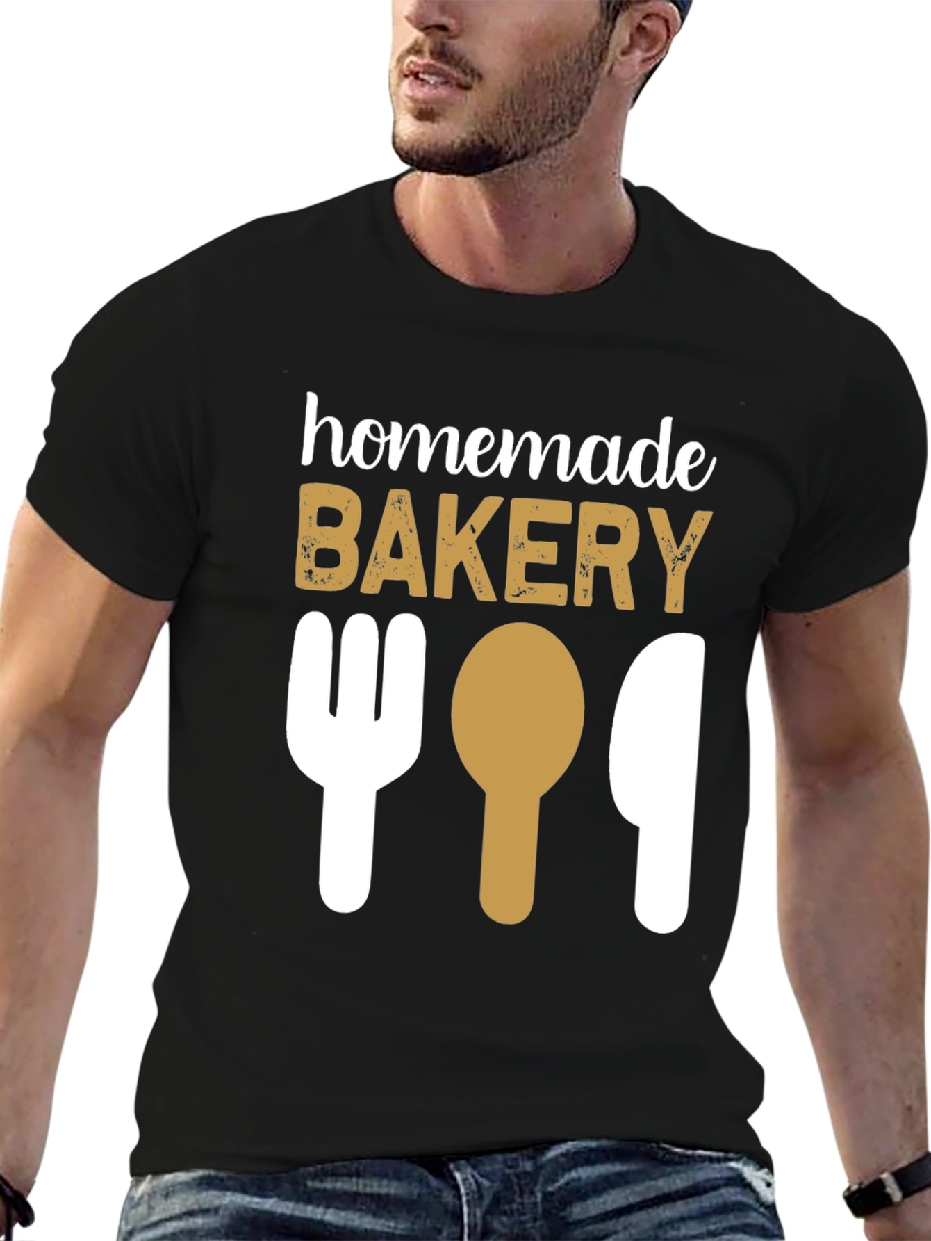 Homemade Bakery Graphic Tee - Food Lovers T-Shirt