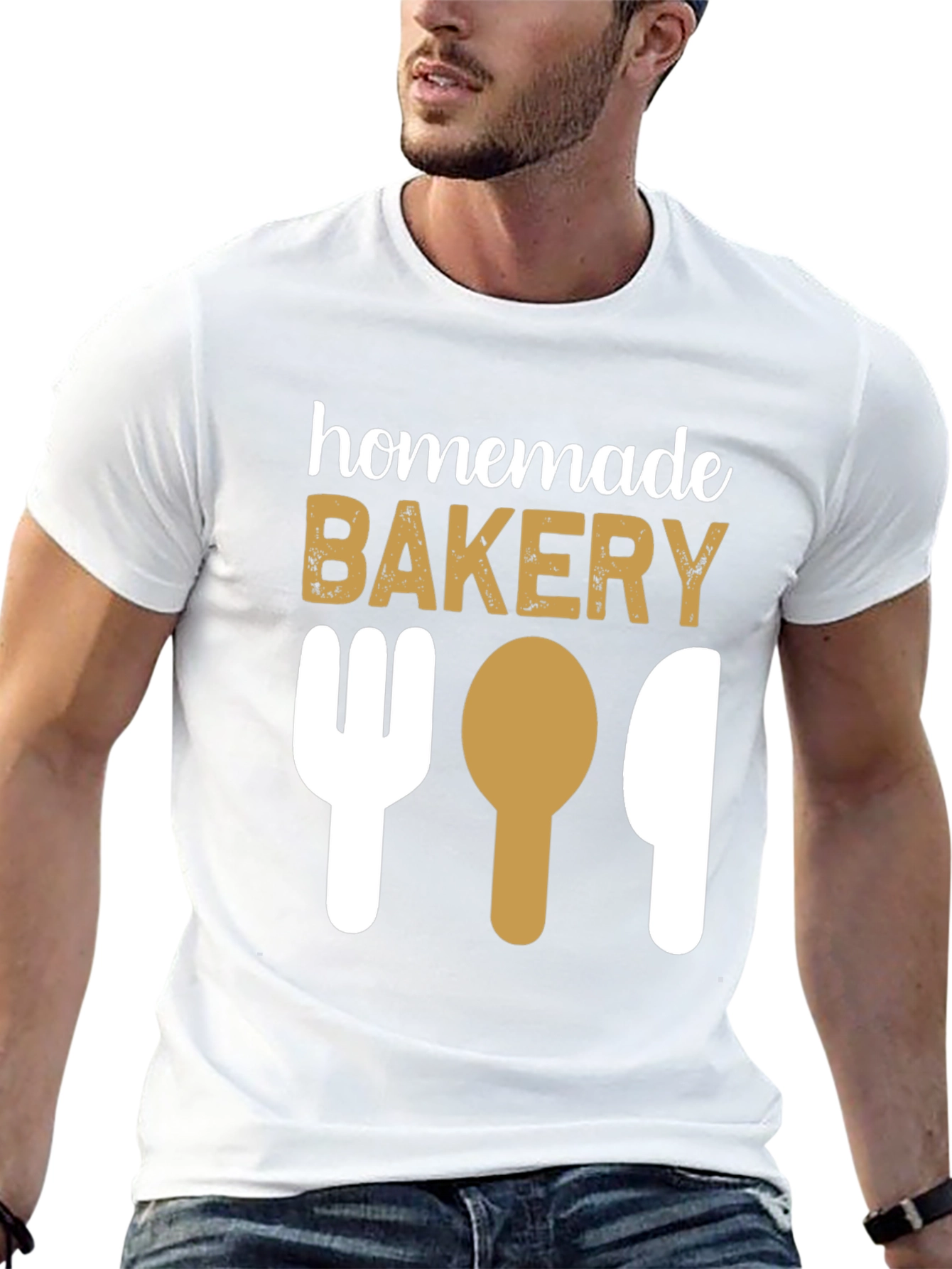 Homemade Bakery Graphic Tee - Food Lovers T-Shirt