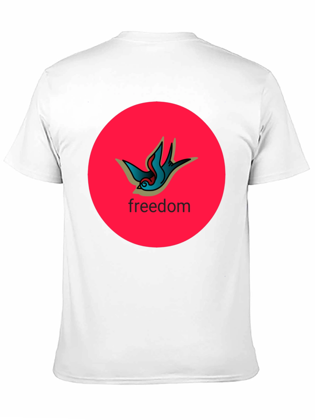 Freedom Bird Graphic Tee - Black