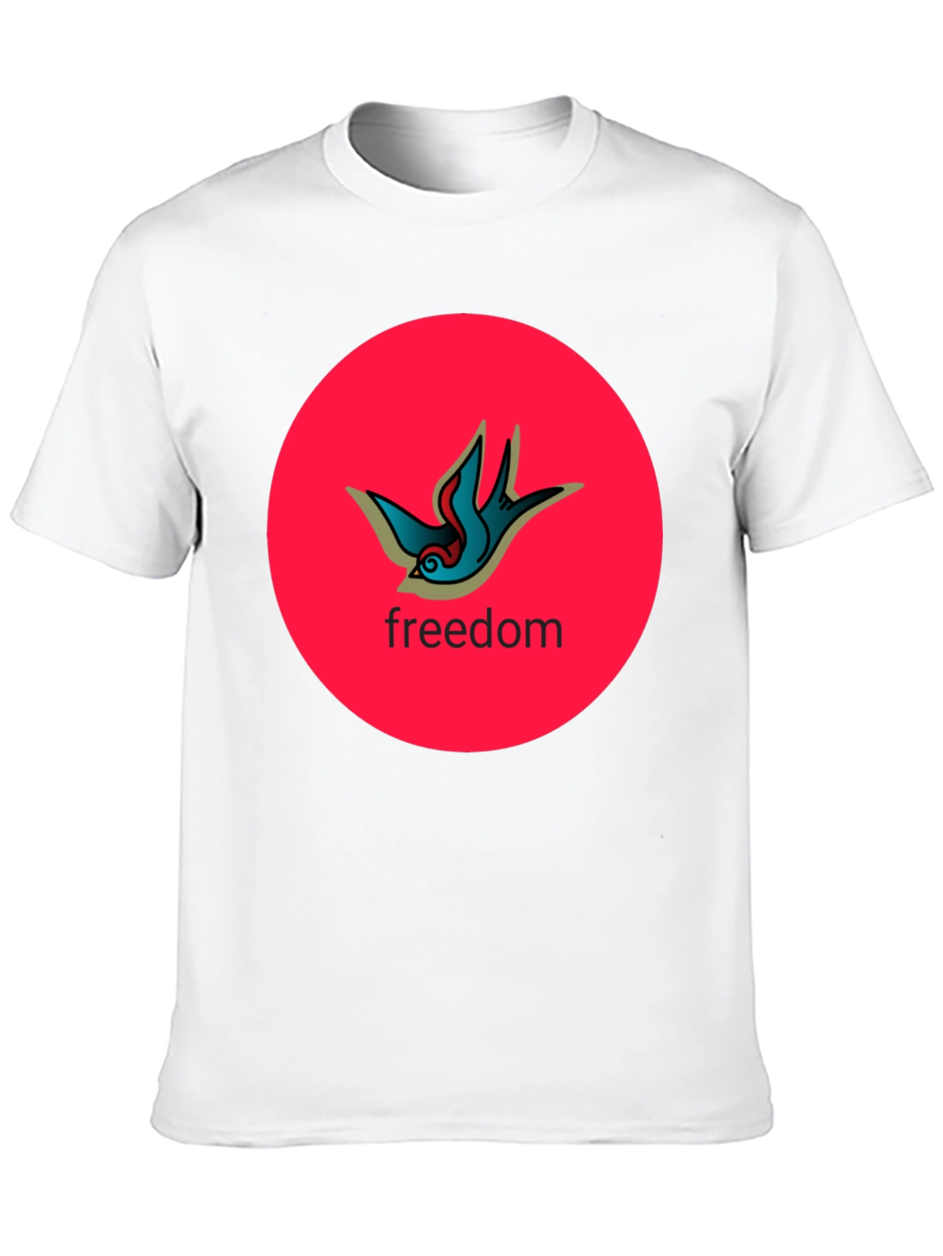 Freedom Bird Graphic Tee - Black