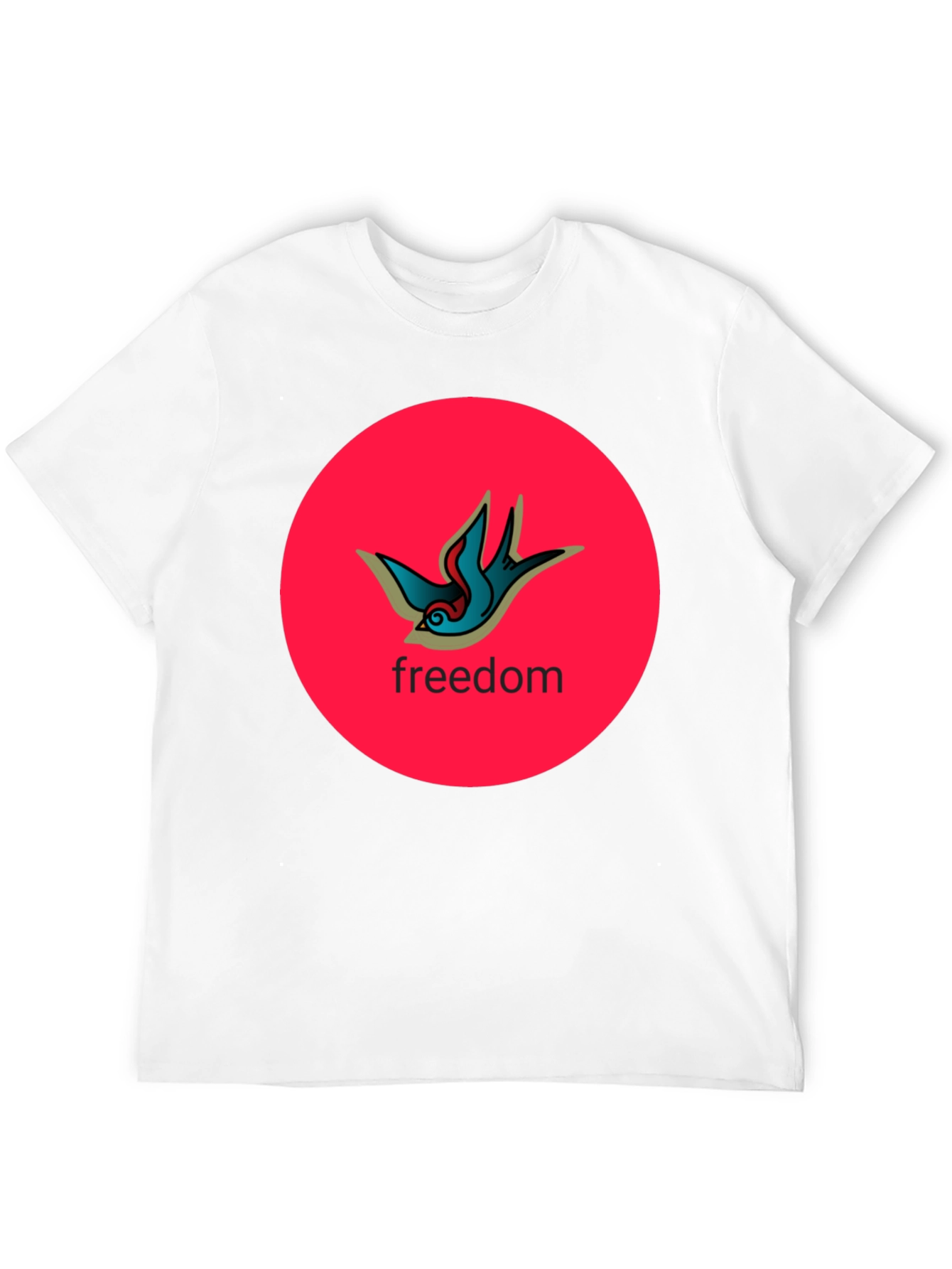 Freedom Bird Graphic Tee - Black