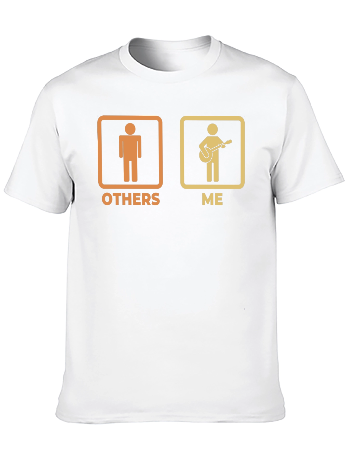 Guitarist Humor Graphic Tee - Others vs. Me
