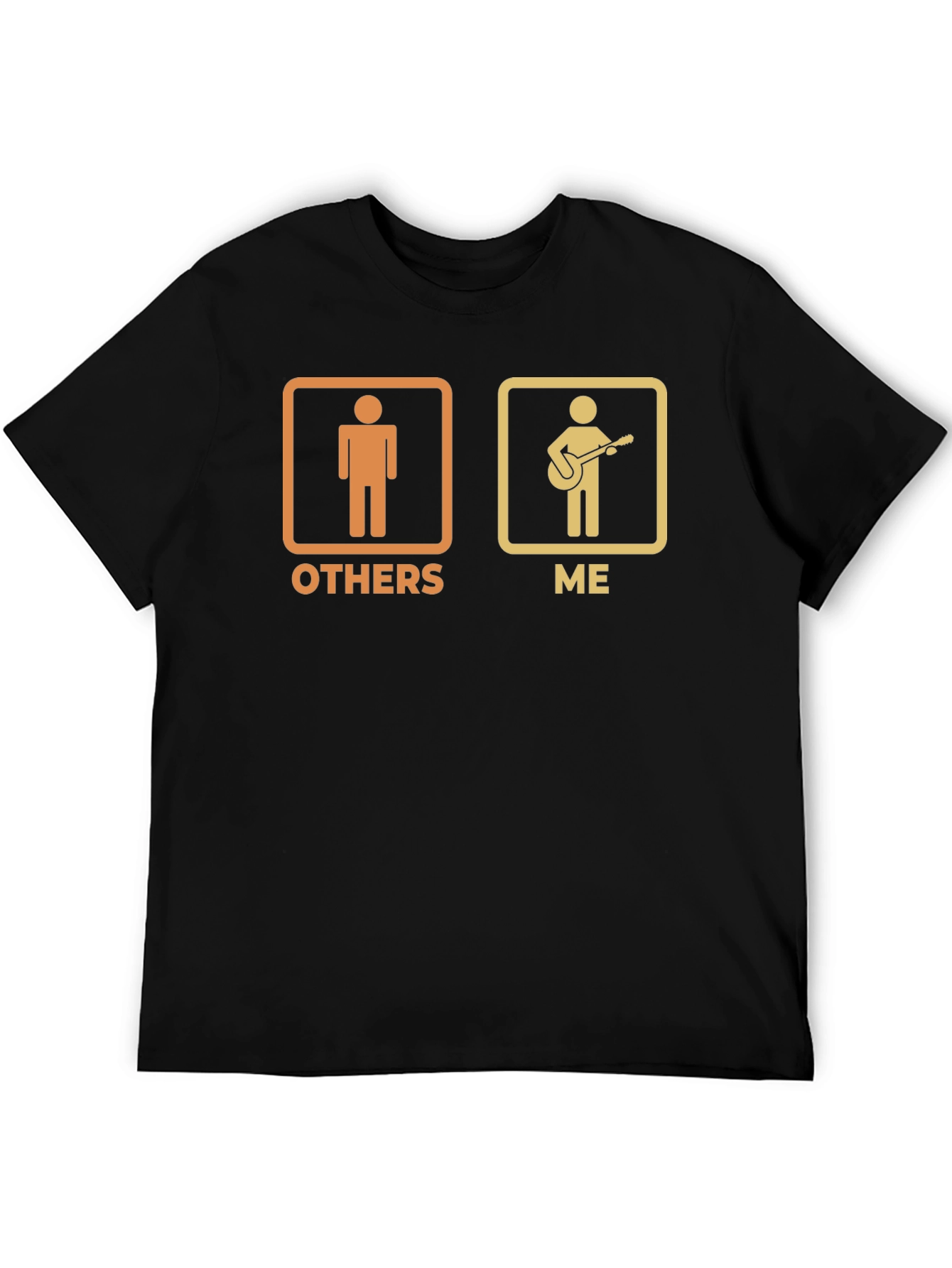Guitarist Humor Graphic Tee - Others vs. Me