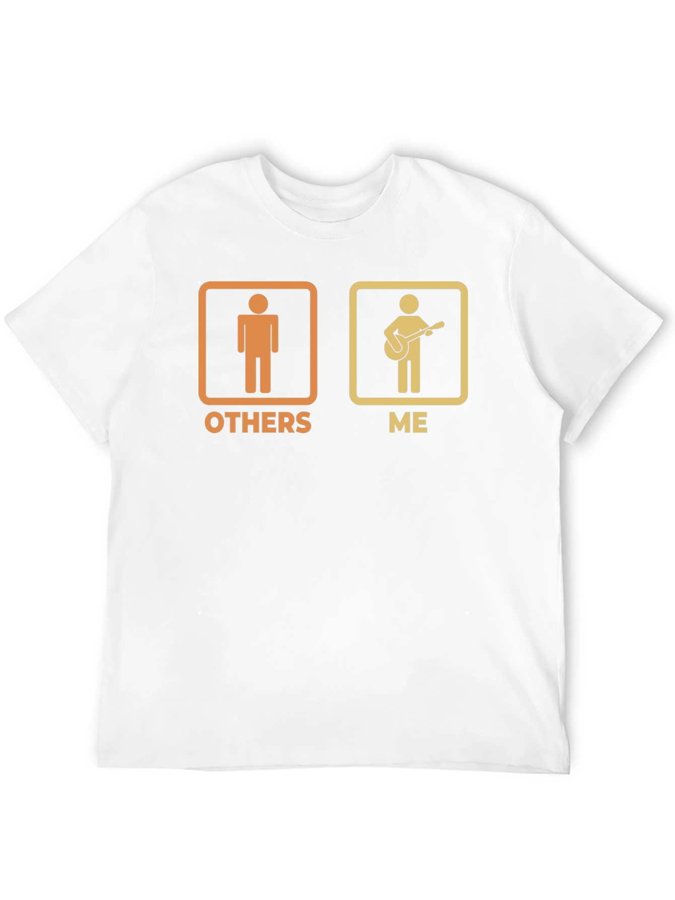 Guitarist Humor Graphic Tee - Others vs. Me