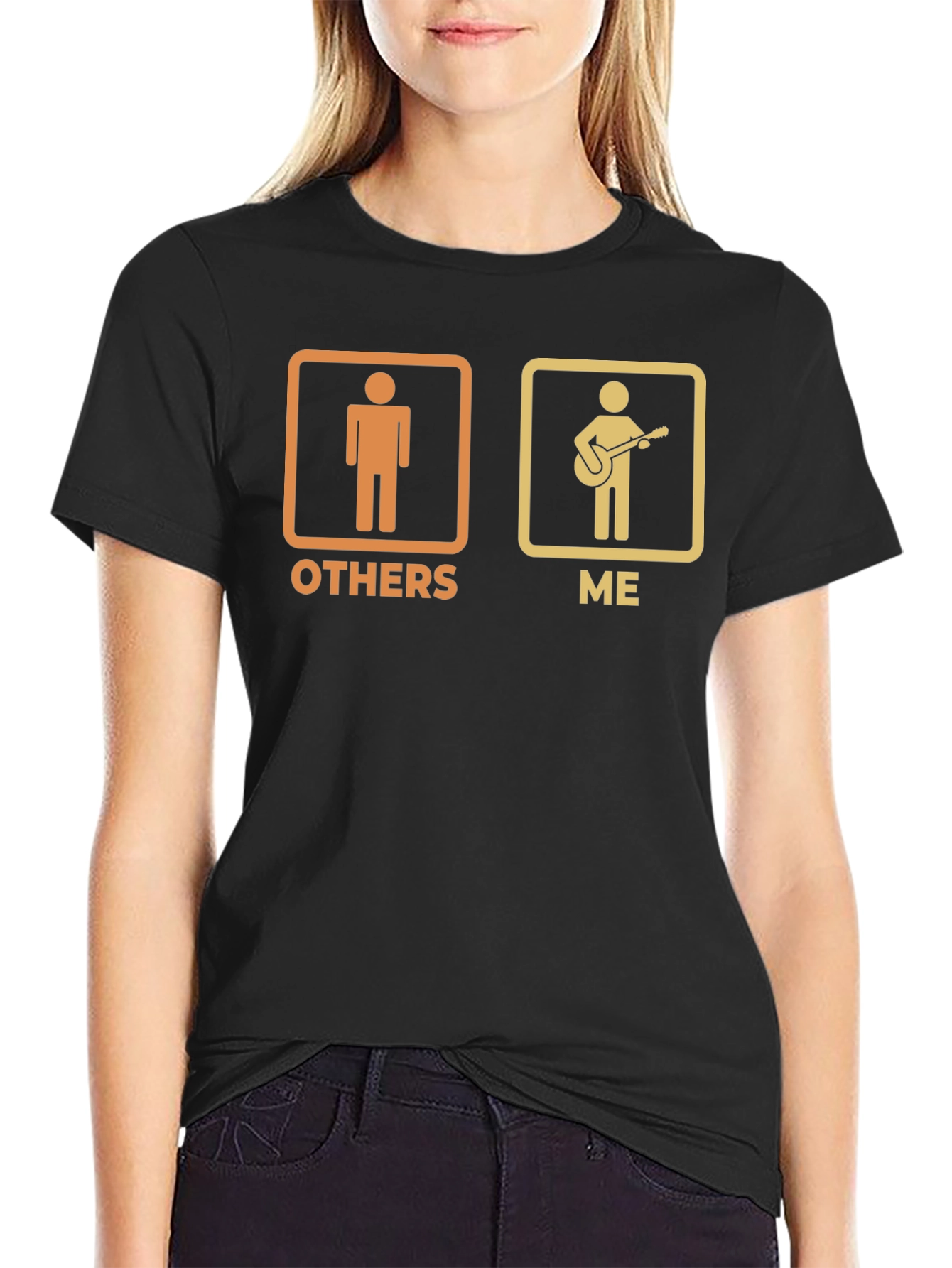 Guitarist Humor Graphic Tee - Others vs. Me