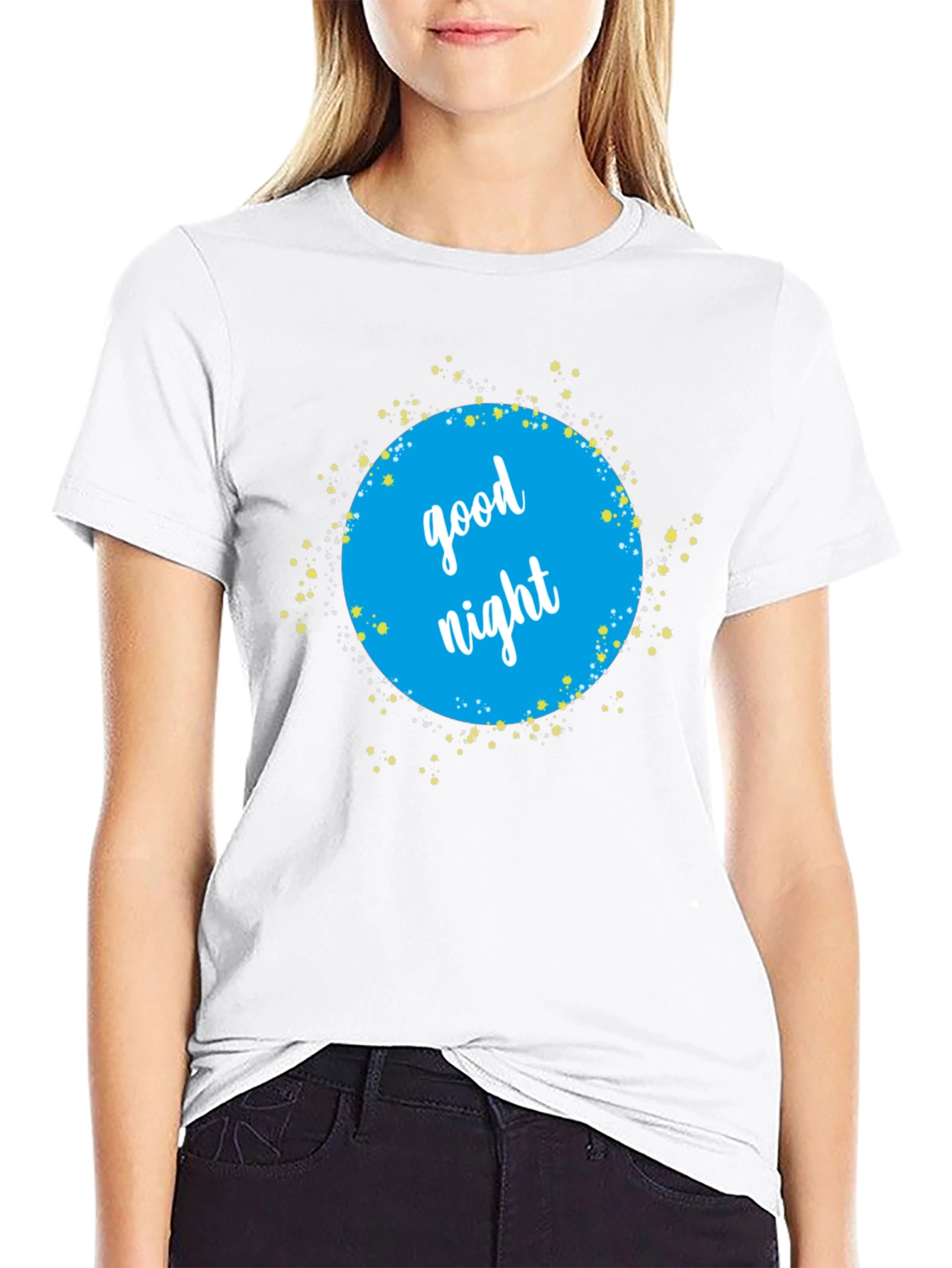 Good Night Graphic Tee - Soft Cotton Blend