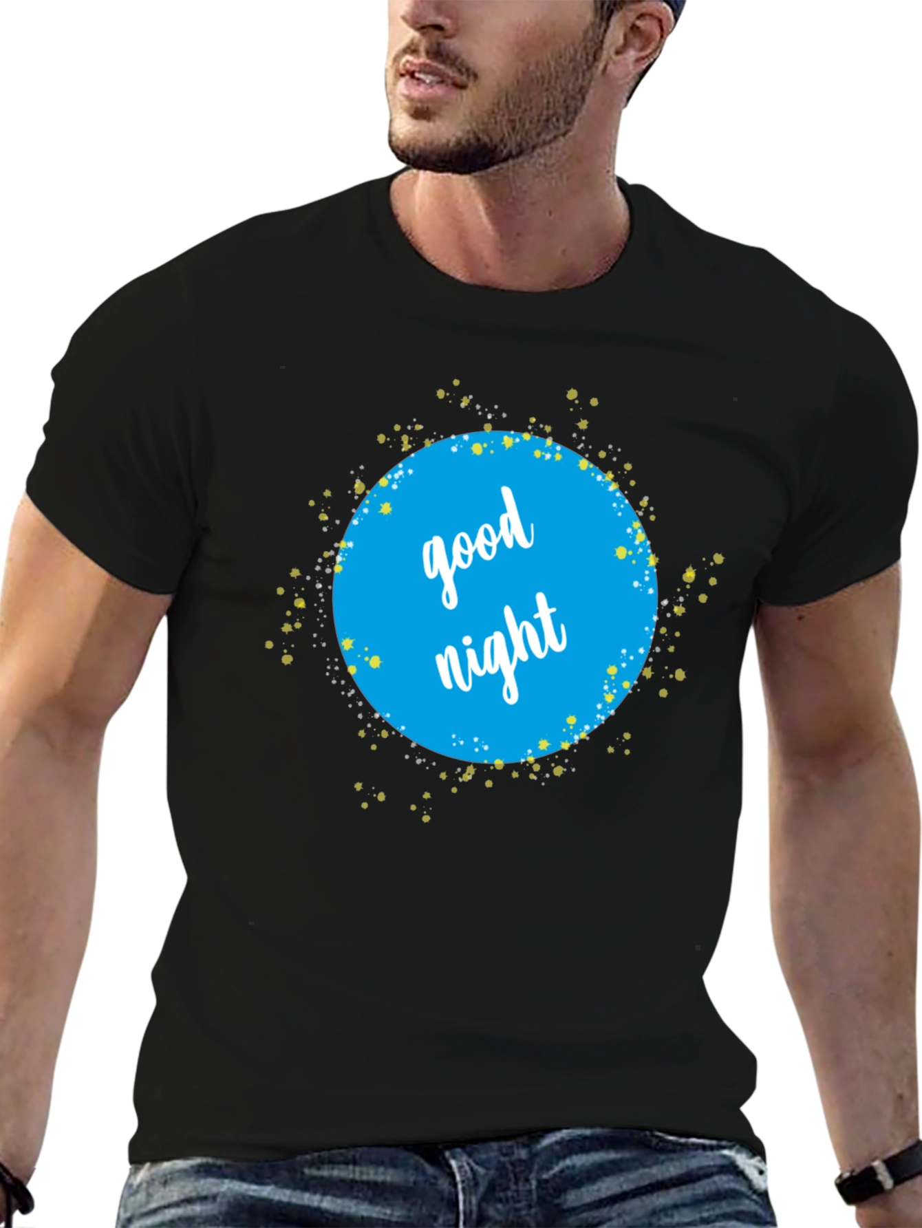 Good Night Graphic Tee - Soft Cotton Blend