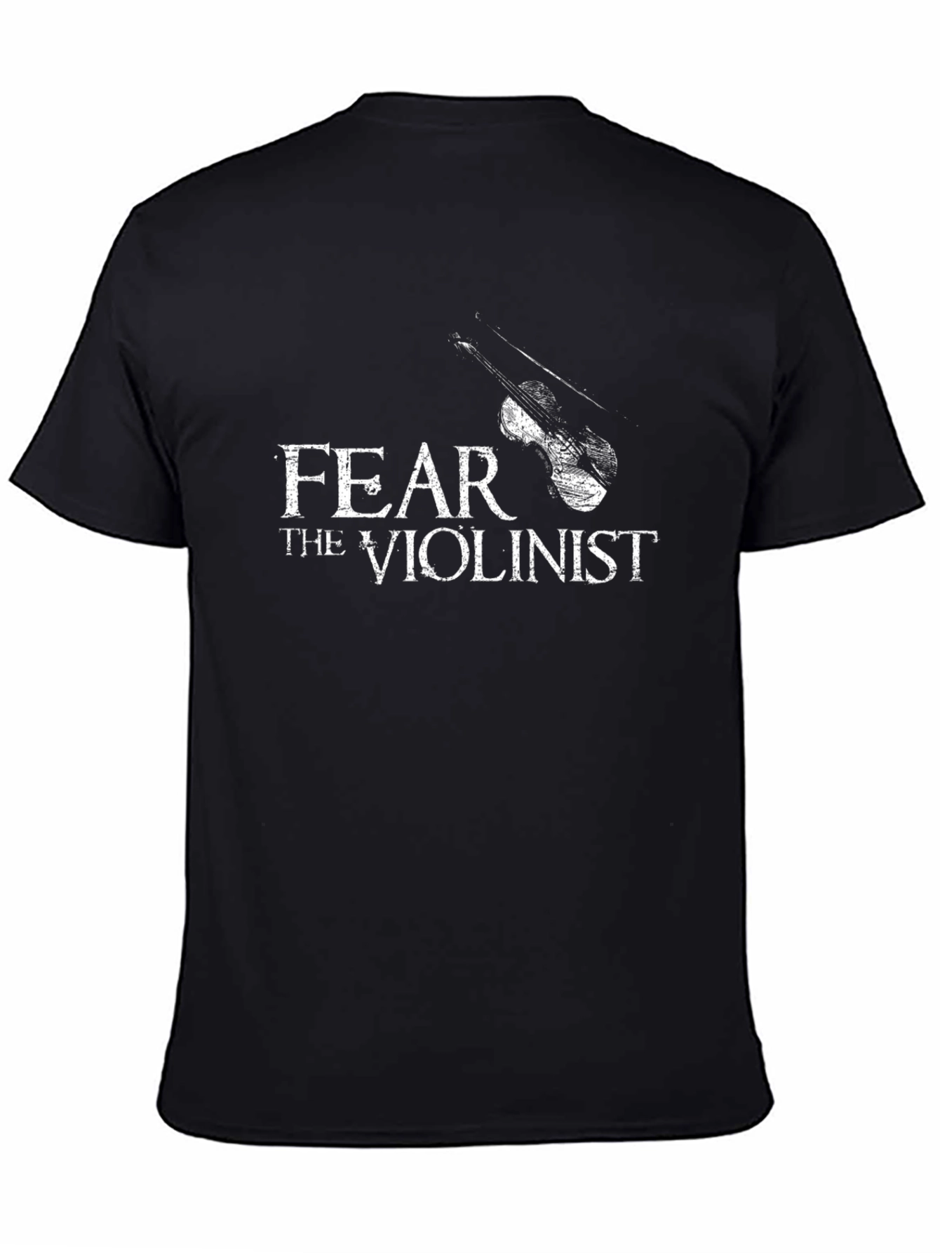Fear the Violinist Black T-Shirt