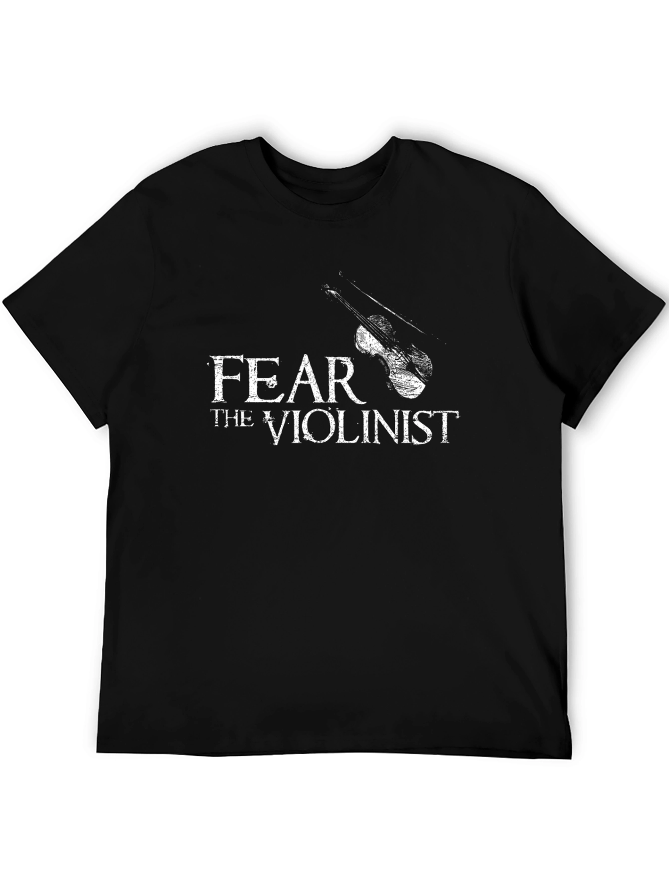 Fear the Violinist Black T-Shirt