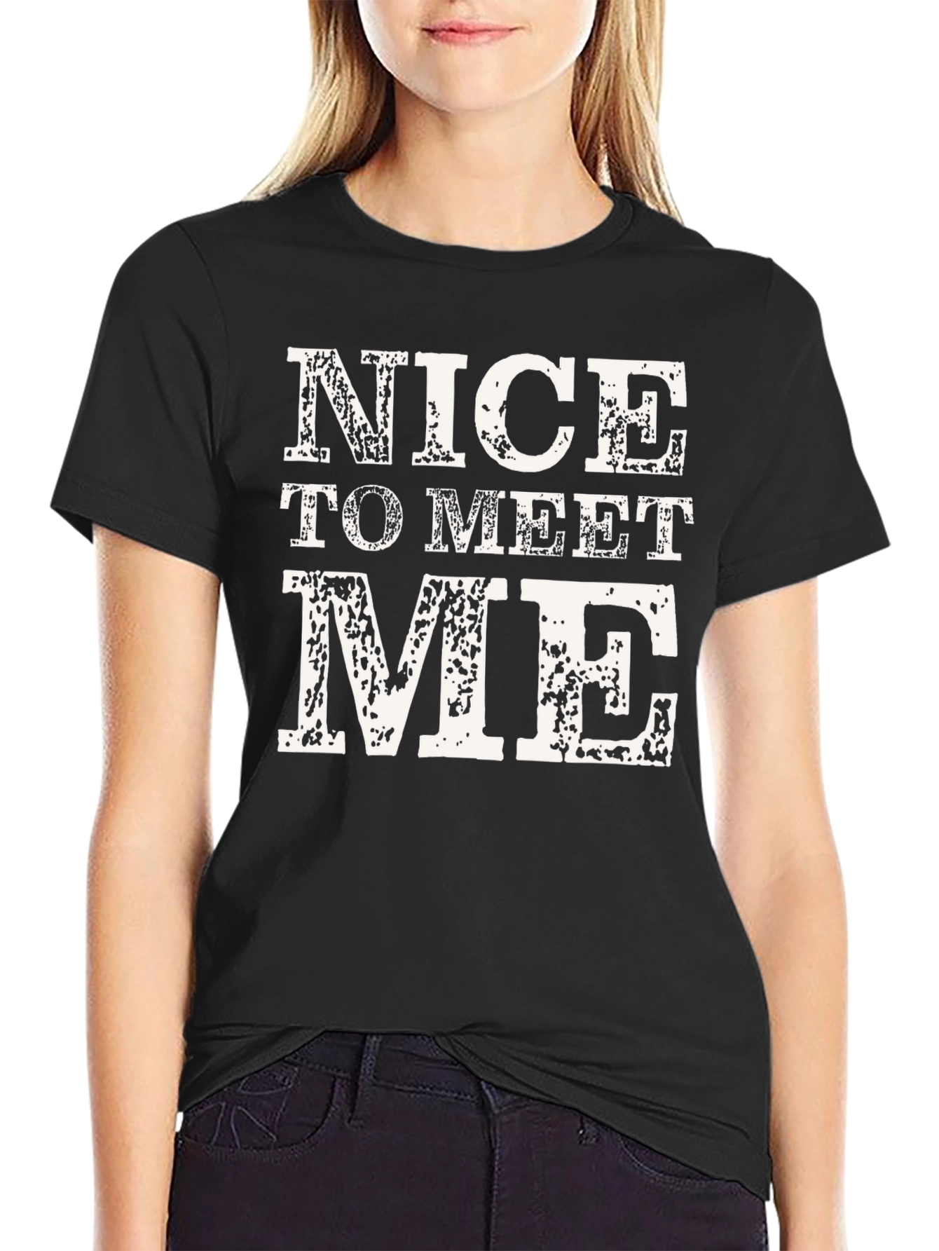 Nice To Meet Me Graphic T-Shirt