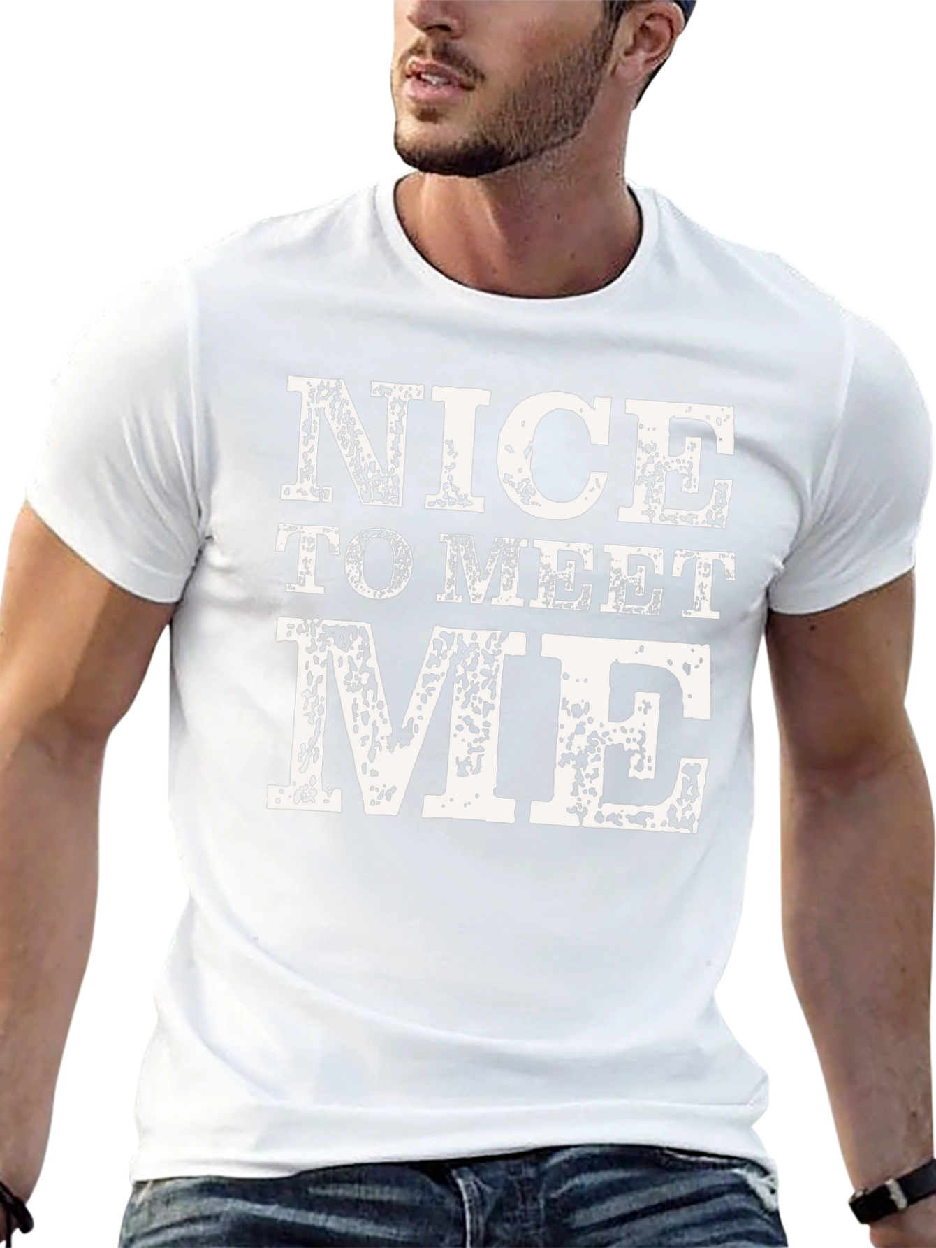 Nice To Meet Me Graphic T-Shirt