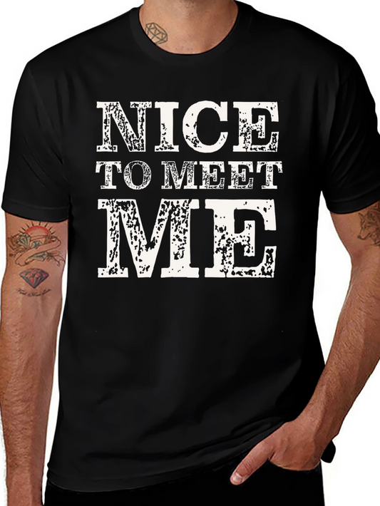 Nice To Meet Me Graphic T-Shirt