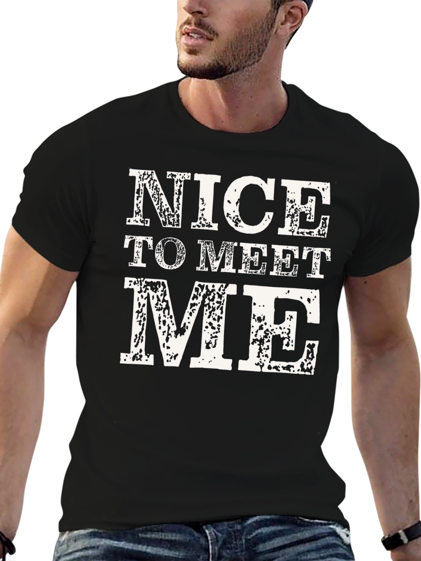 Nice To Meet Me Graphic T-Shirt