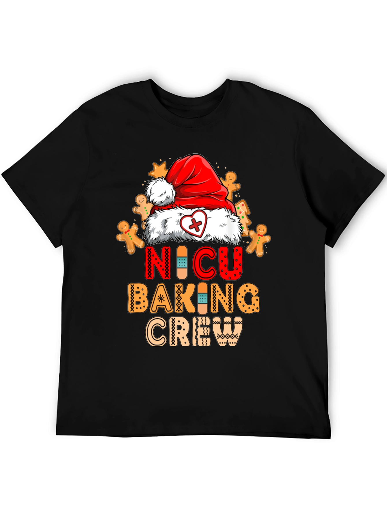 NICU Baking Crew Christmas Graphic T-Shirt
