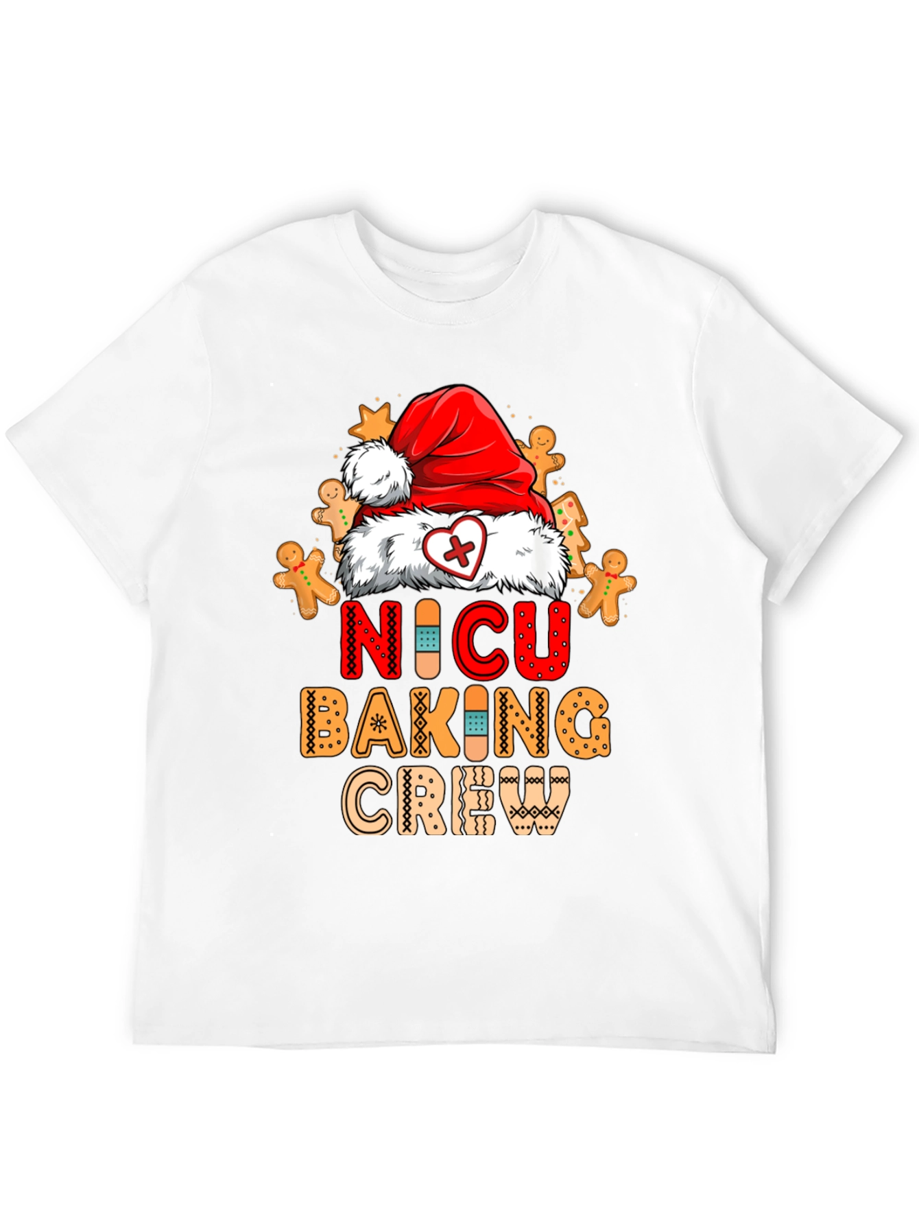 NICU Baking Crew Christmas Graphic T-Shirt