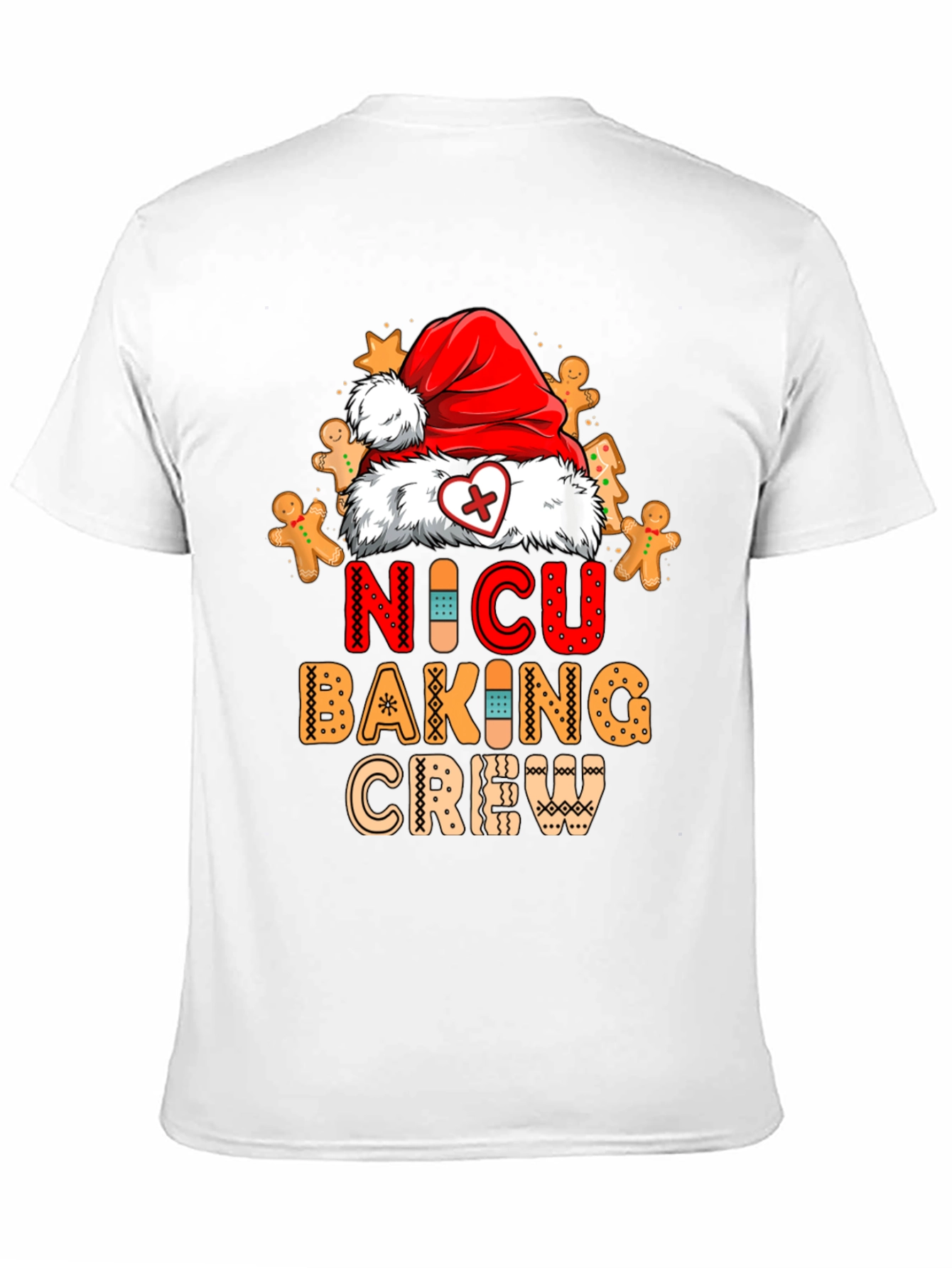 NICU Baking Crew Christmas Graphic T-Shirt