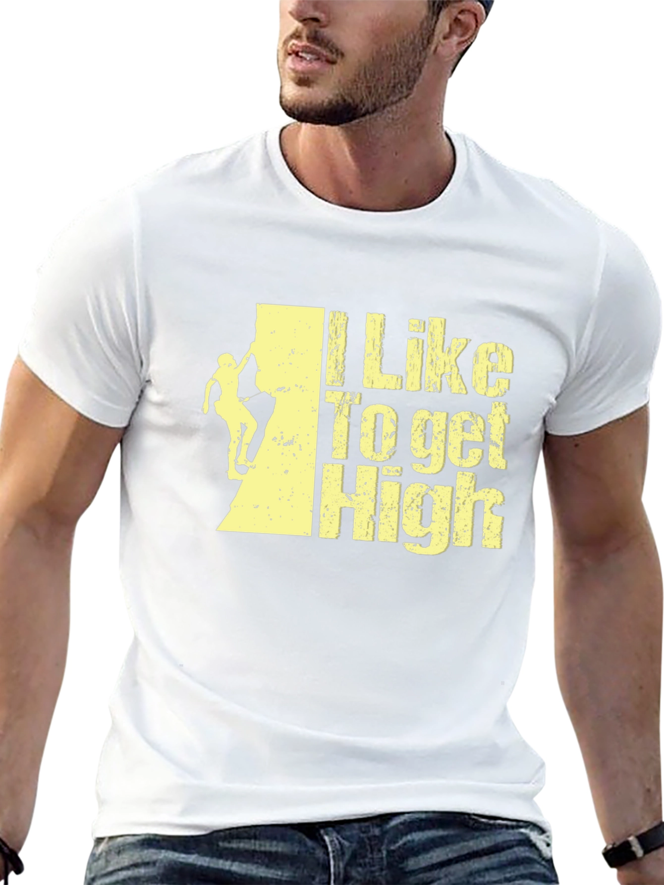 I Like To Get High Climbing T-Shirt