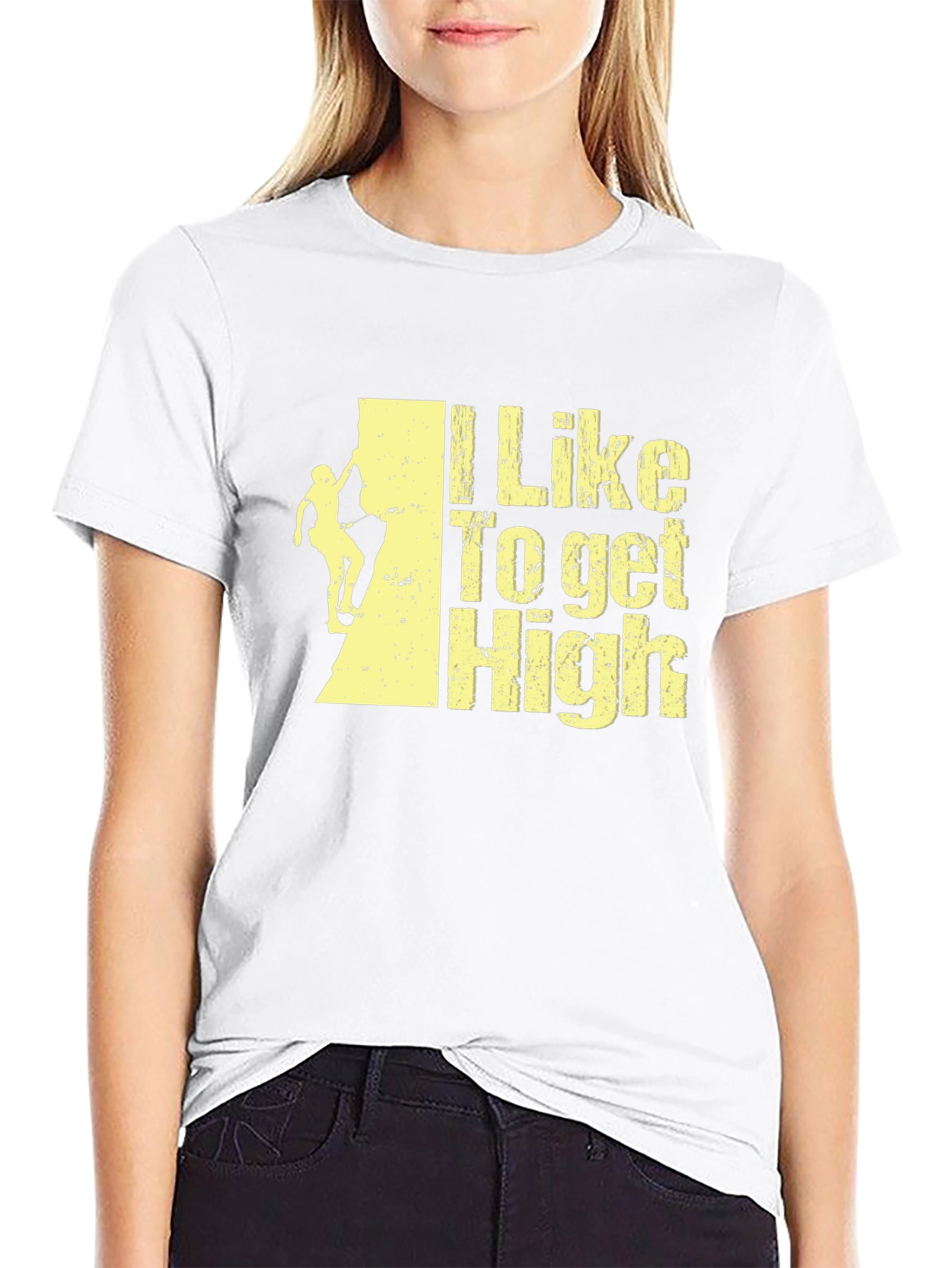 I Like To Get High Climbing T-Shirt