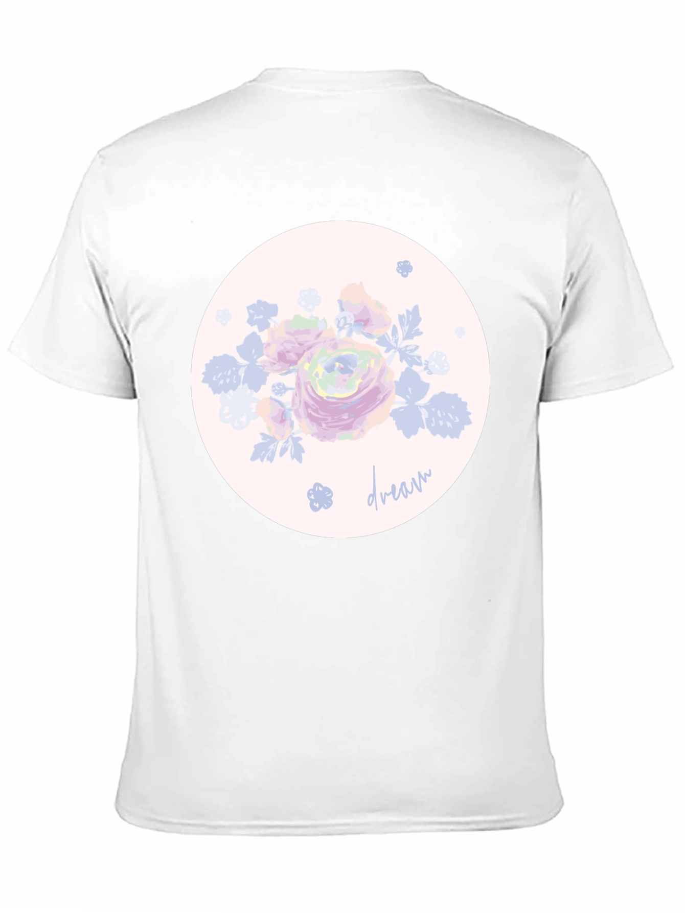 Dream Floral Graphic Tee - Stylish Mens T-Shirt