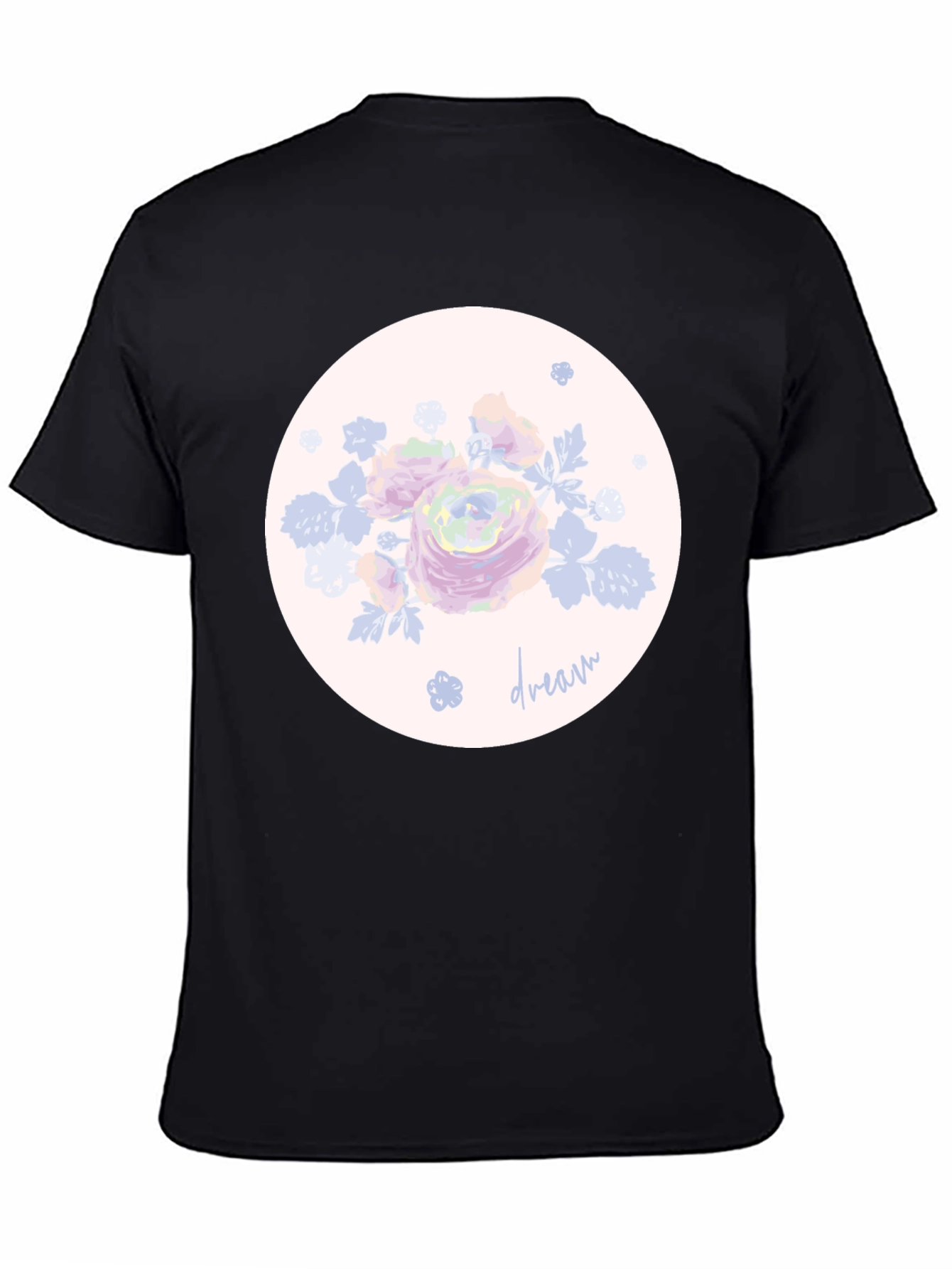 Dream Floral Graphic Tee - Stylish Mens T-Shirt