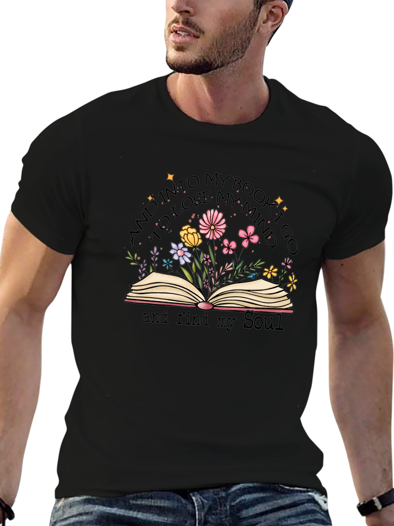 Book Lovers T-Shirt - Find Your Soul