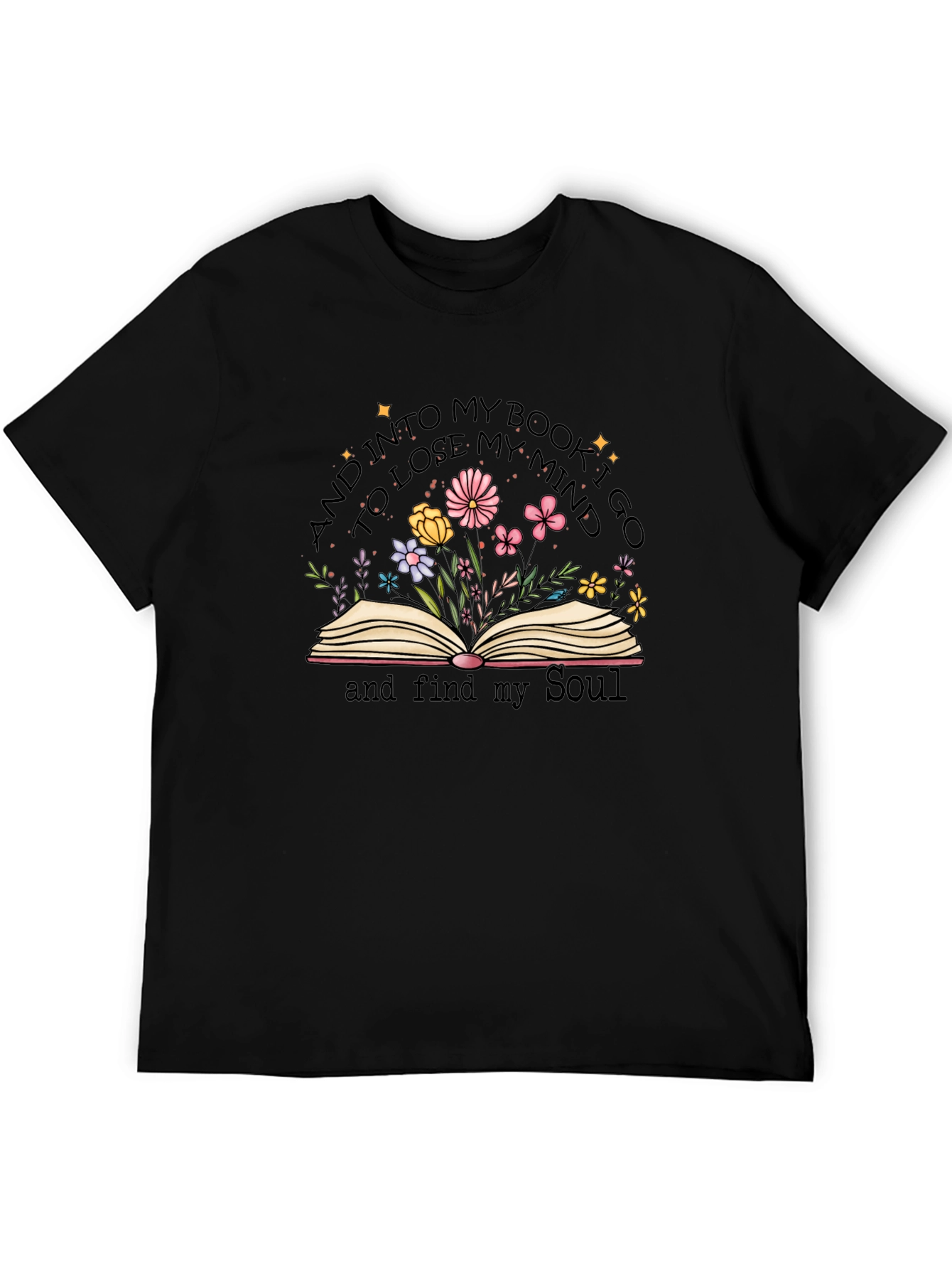 Book Lovers T-Shirt - Find Your Soul
