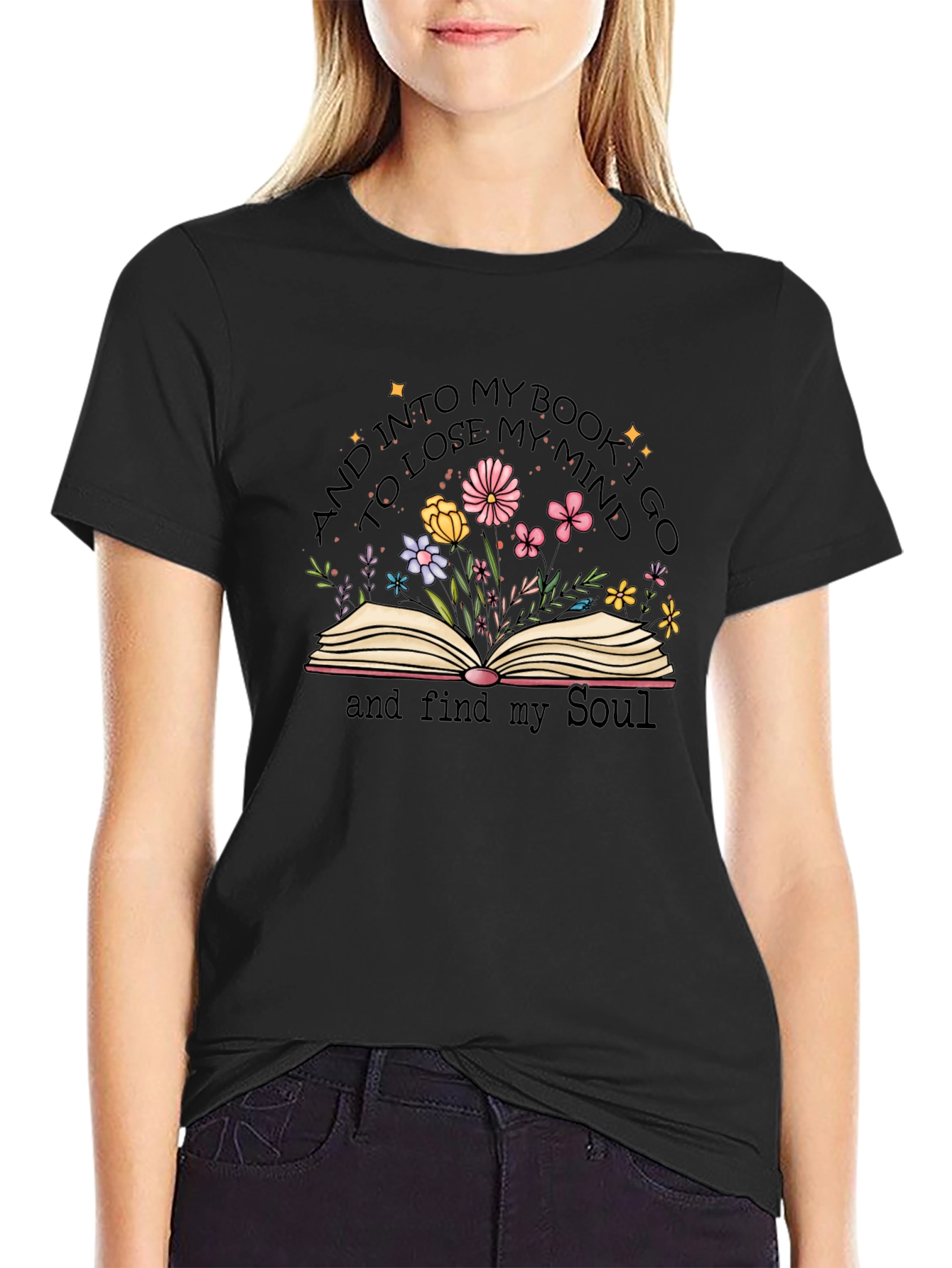 Book Lovers T-Shirt - Find Your Soul