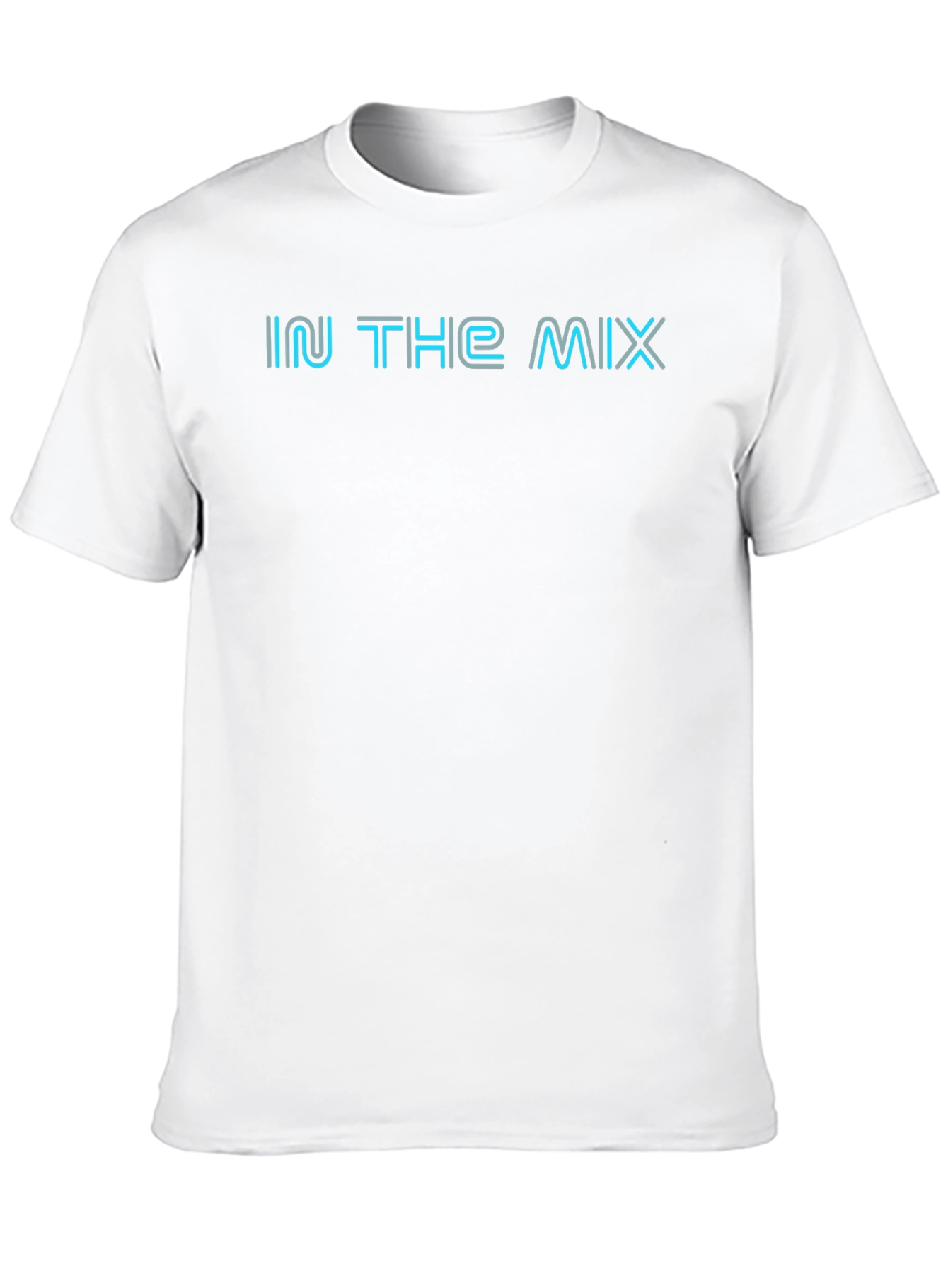 In The Mix Graphic Black T-Shirt