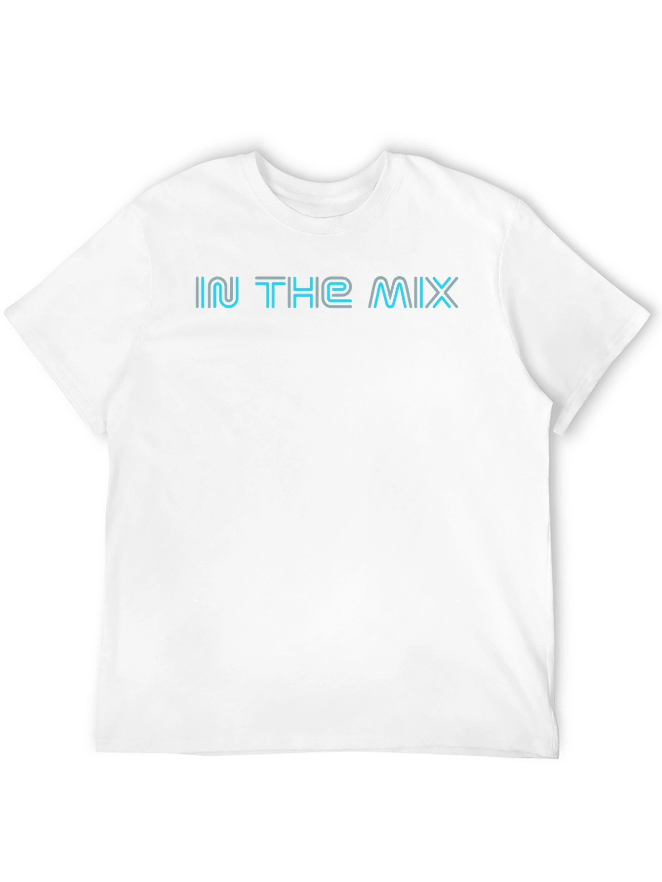 In The Mix Graphic Black T-Shirt