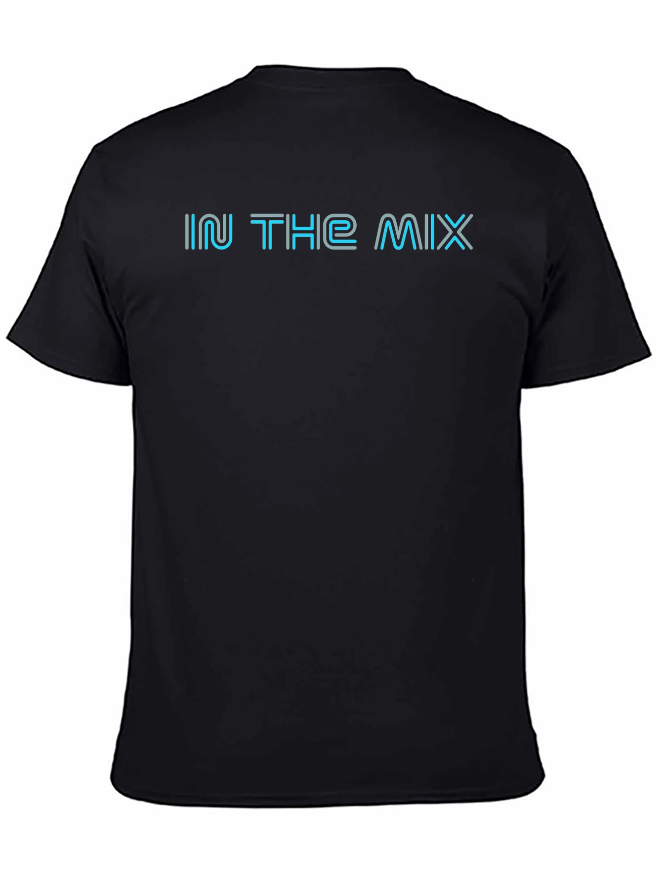 In The Mix Graphic Black T-Shirt
