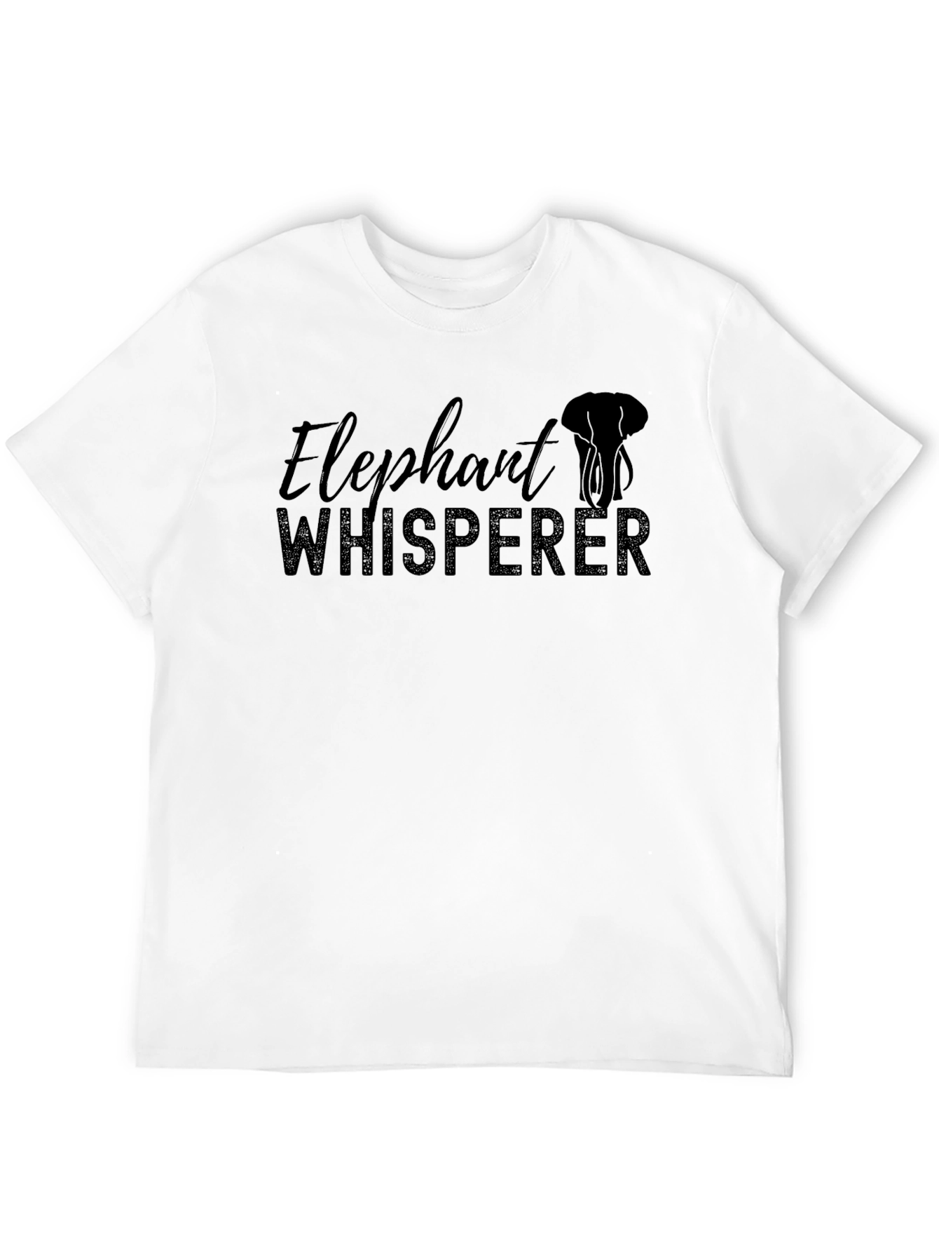 Elephant Whisperer Graphic Tee - Soft Cotton Blend