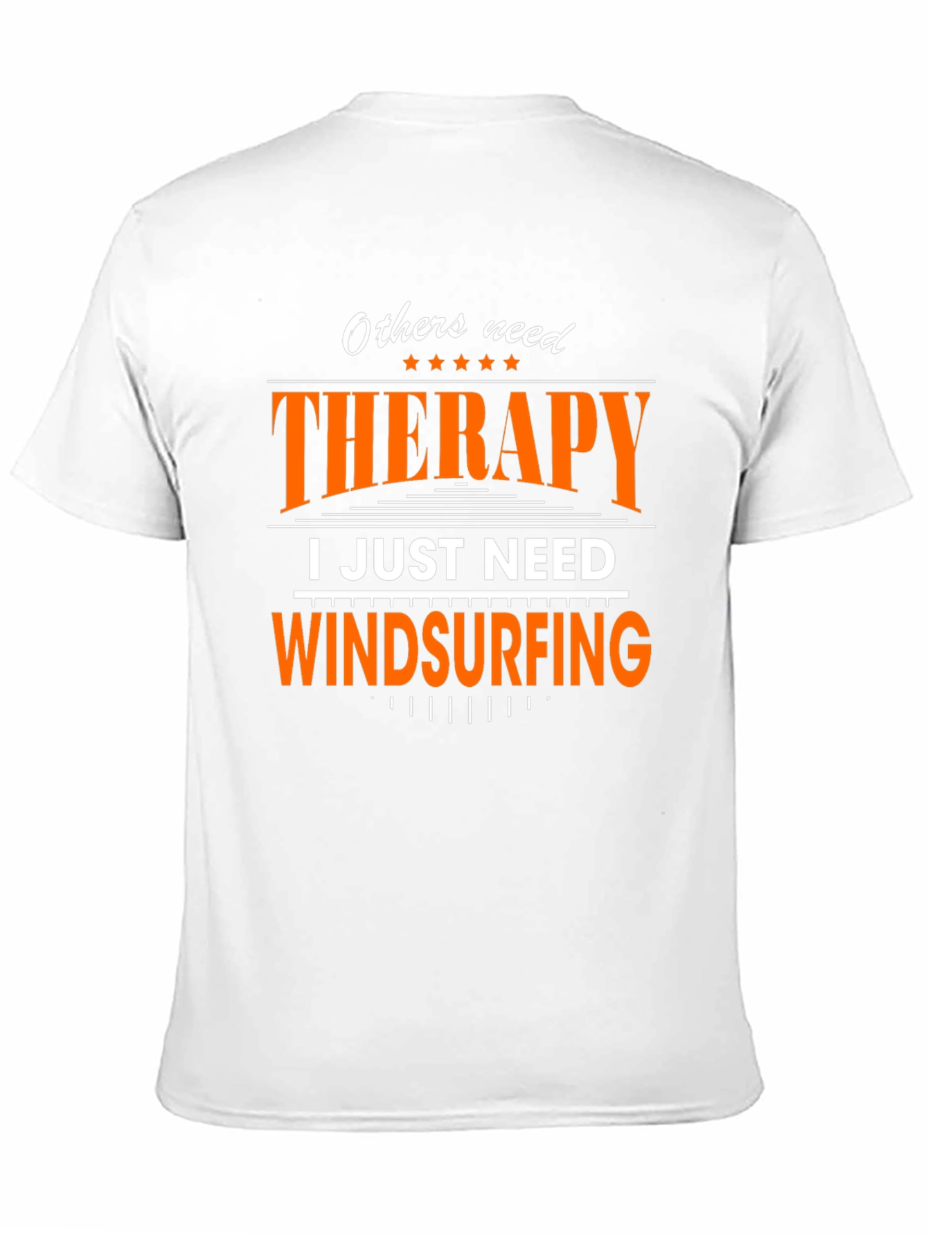Therapy Windsurfing Graphic Tee - Black Cotton T-Shirt