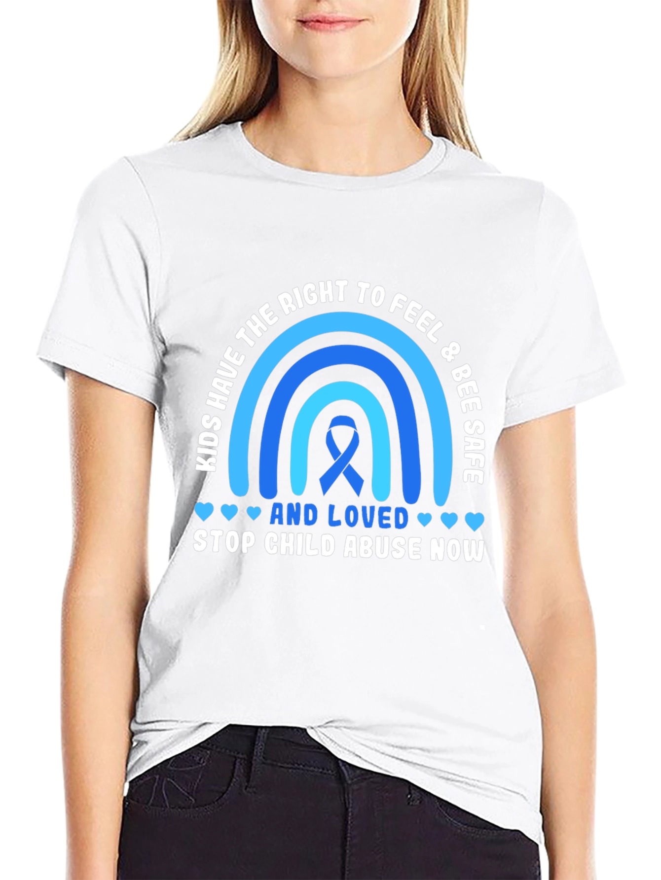 Kids Have the Right T-Shirt: Stop Child Abuse