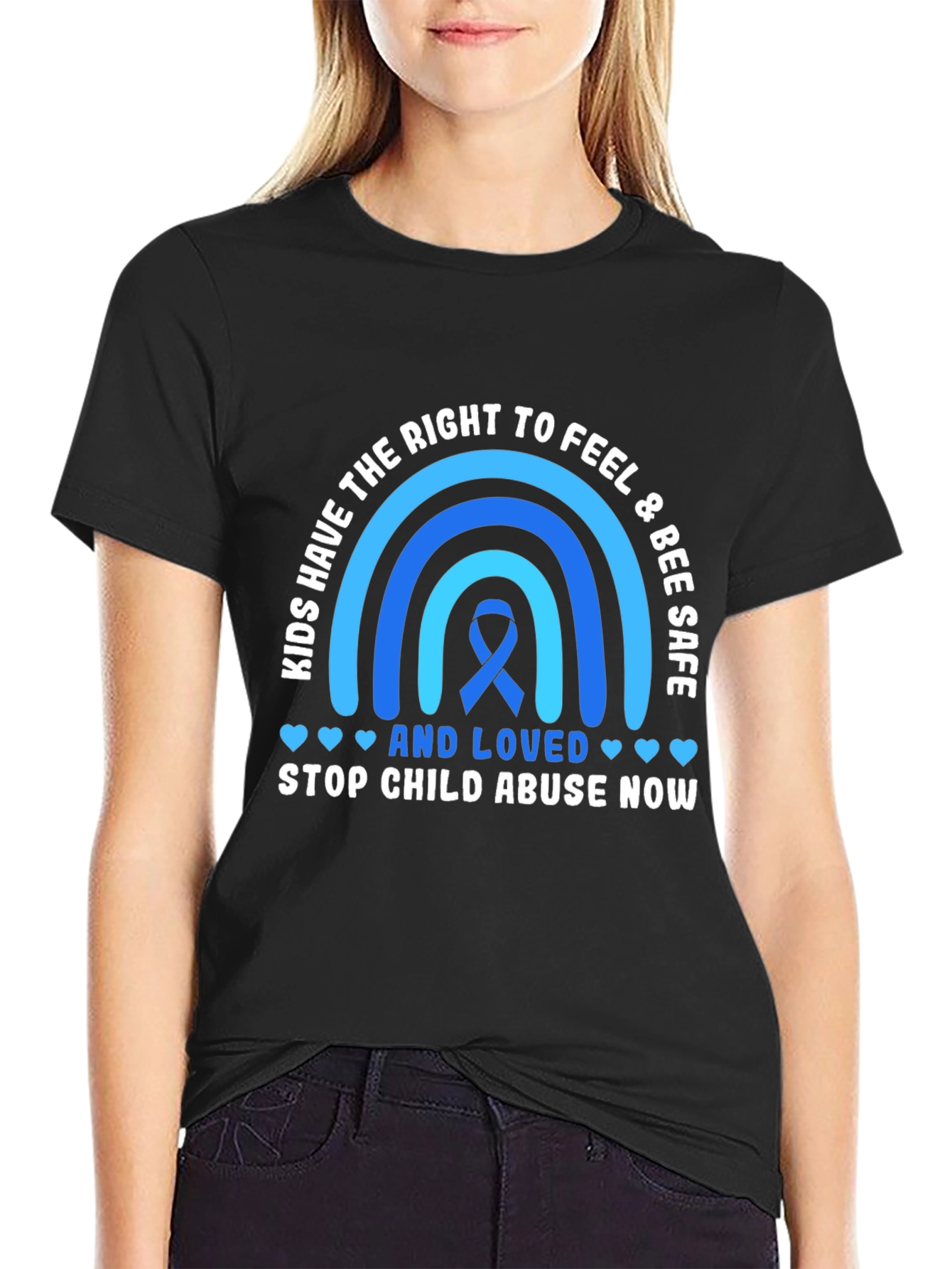 Kids Have the Right T-Shirt: Stop Child Abuse