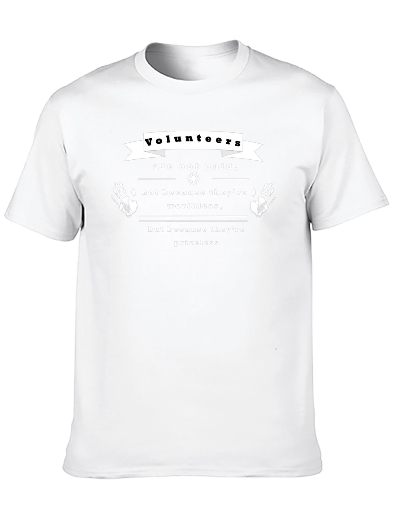 Volunteers Priceless Black T-Shirt