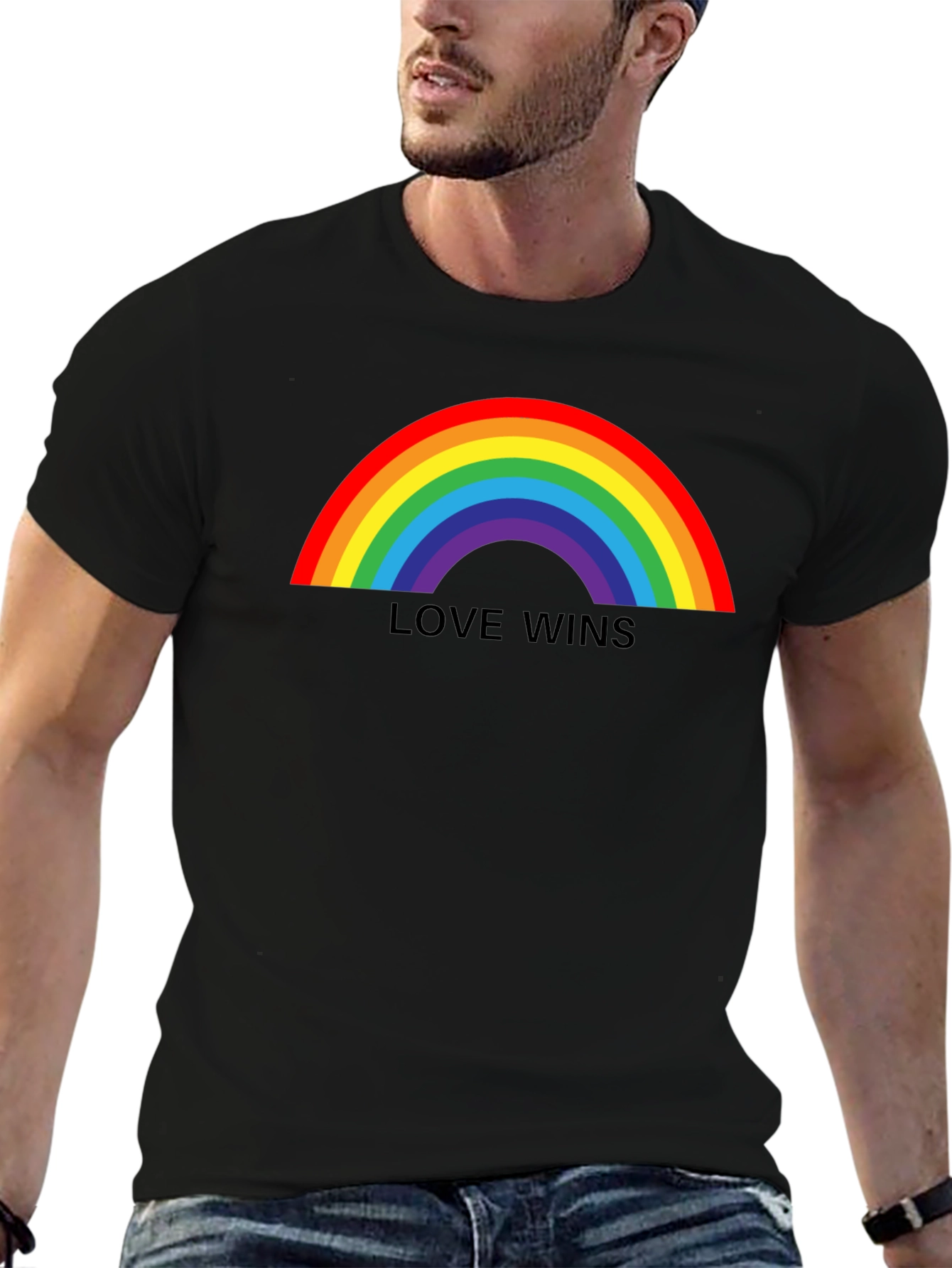 Love Wins Rainbow T-Shirt - Pride LGBTQ+ Apparel