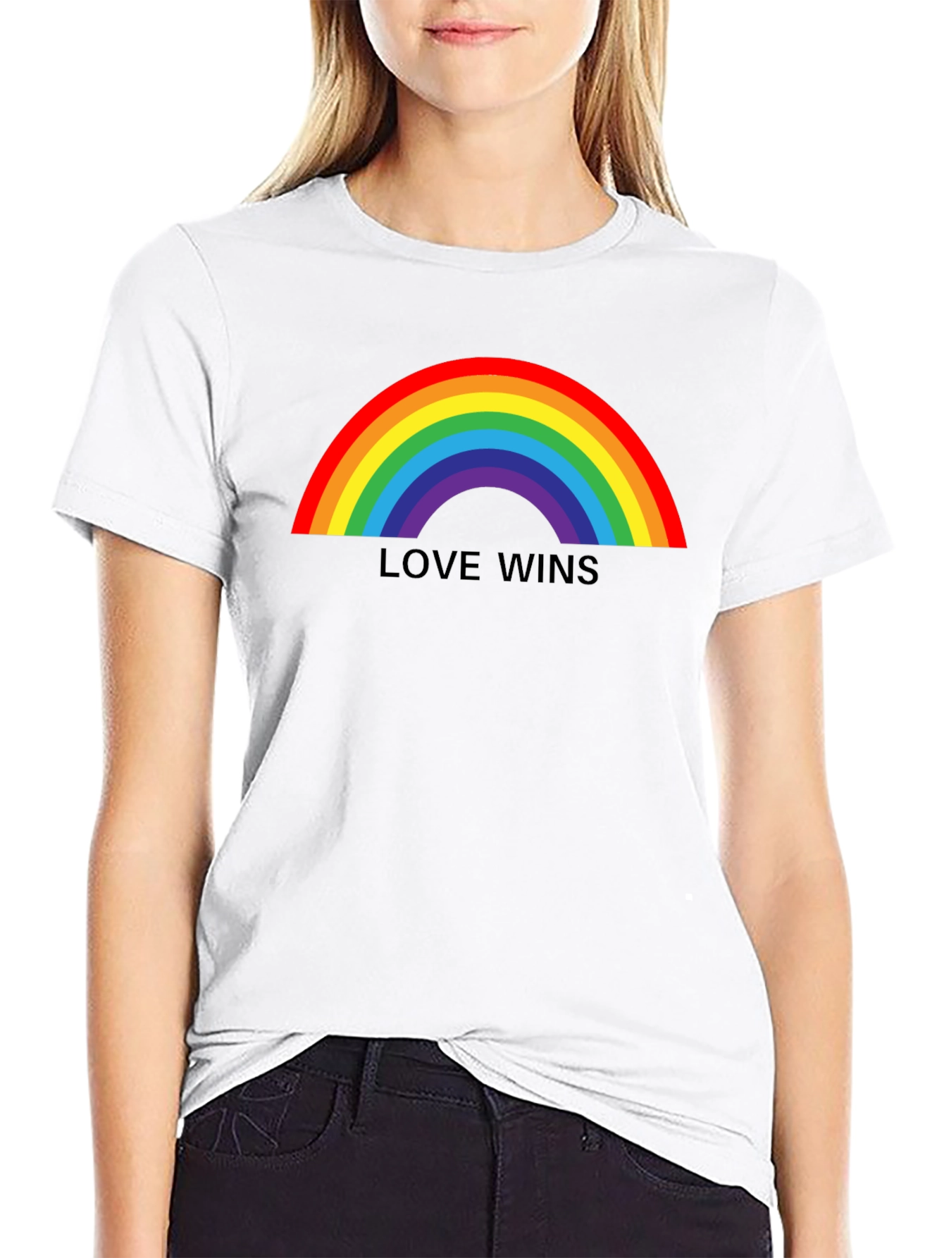 Love Wins Rainbow T-Shirt - Pride LGBTQ+ Apparel