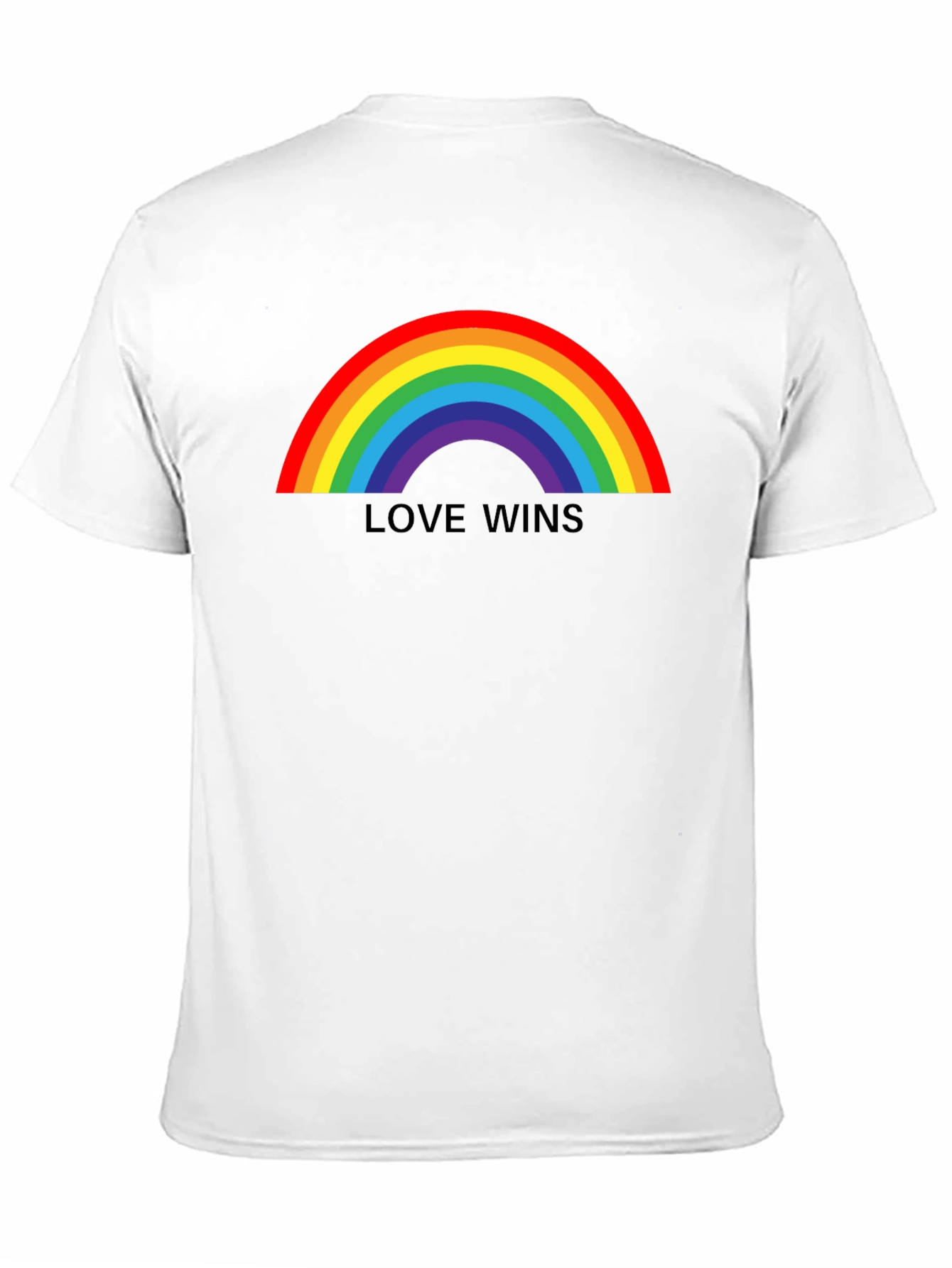 Love Wins Rainbow T-Shirt - Pride LGBTQ+ Apparel