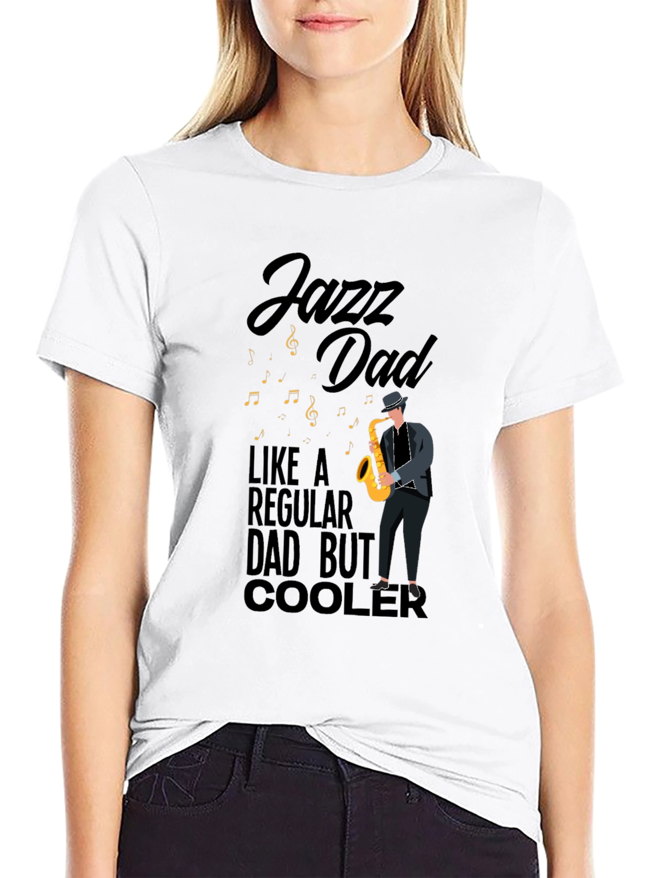 Jazz Dad T-Shirt - Cool Fathers Day Gift