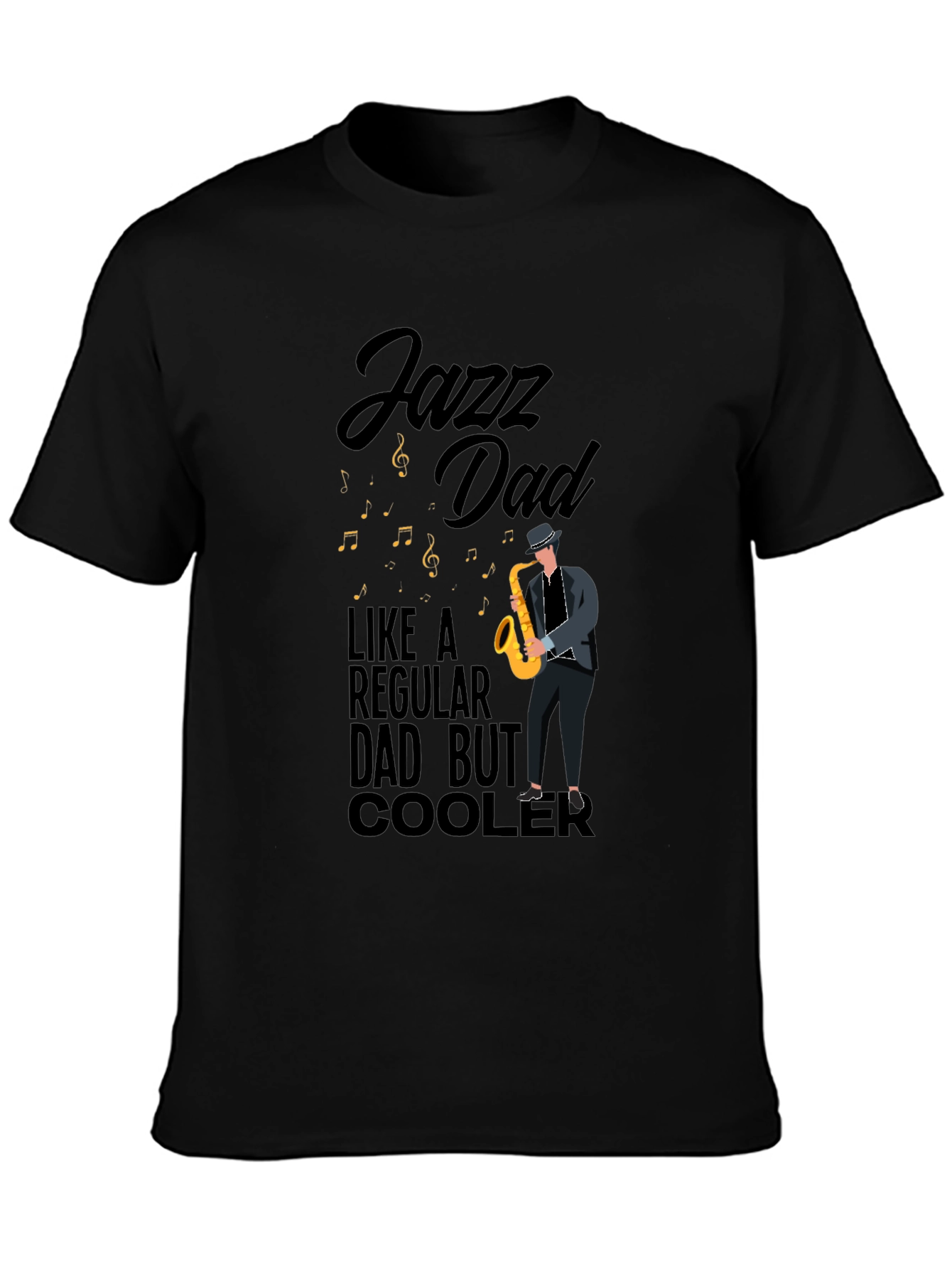 Jazz Dad T-Shirt - Cool Fathers Day Gift