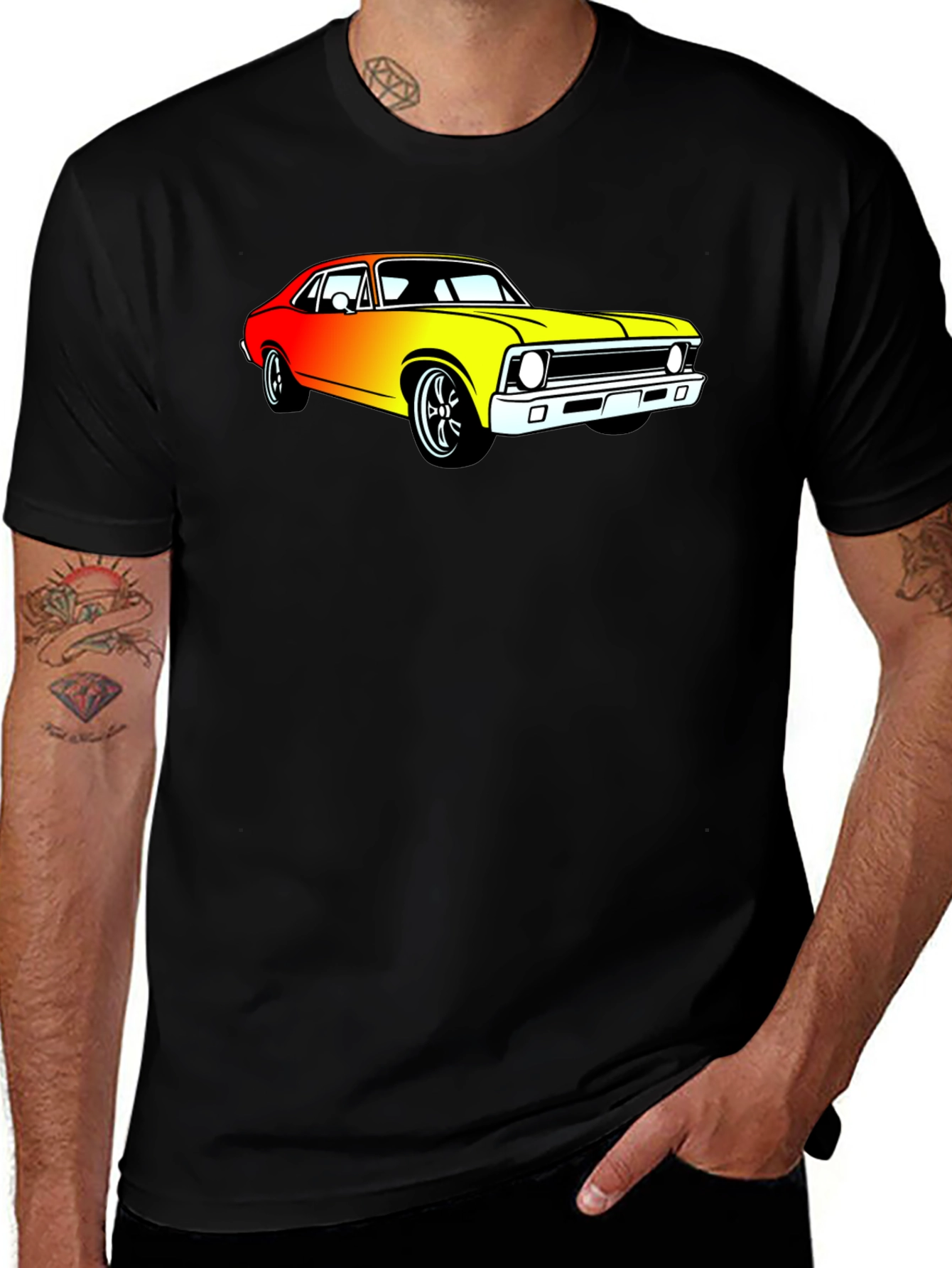 Classic Car T-Shirt - Cool Automotive Design