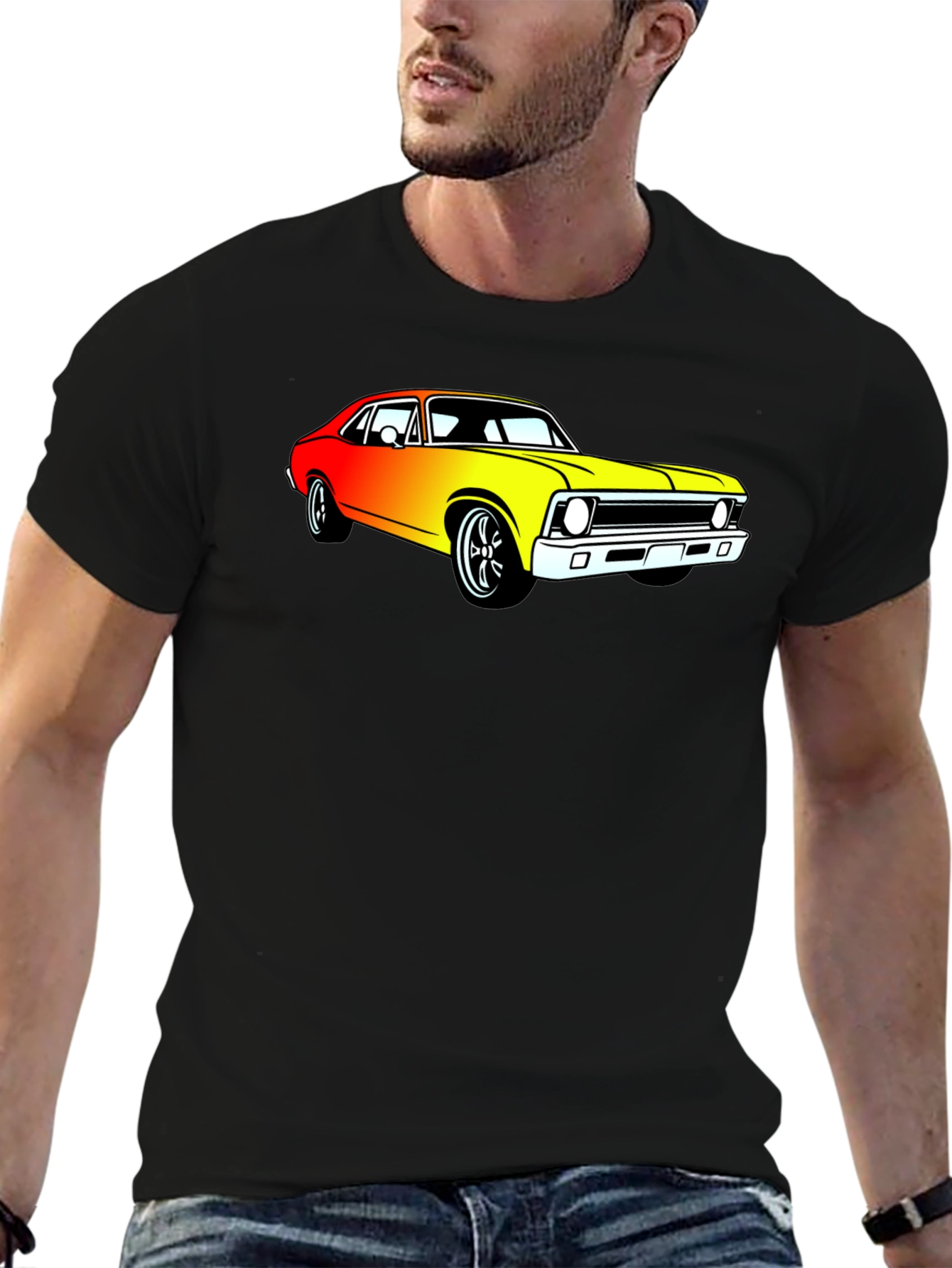 Classic Car T-Shirt - Cool Automotive Design