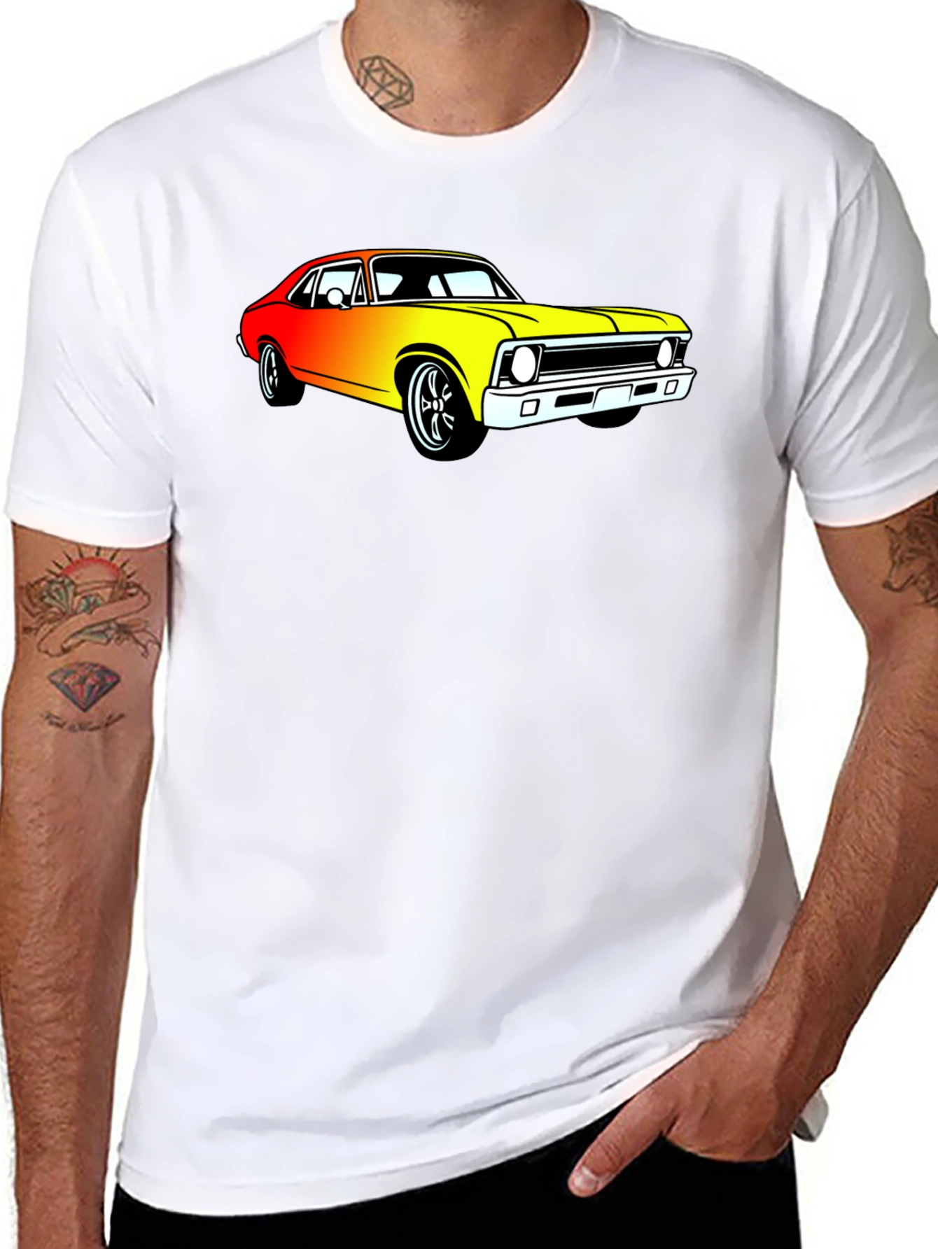 Classic Car T-Shirt - Cool Automotive Design