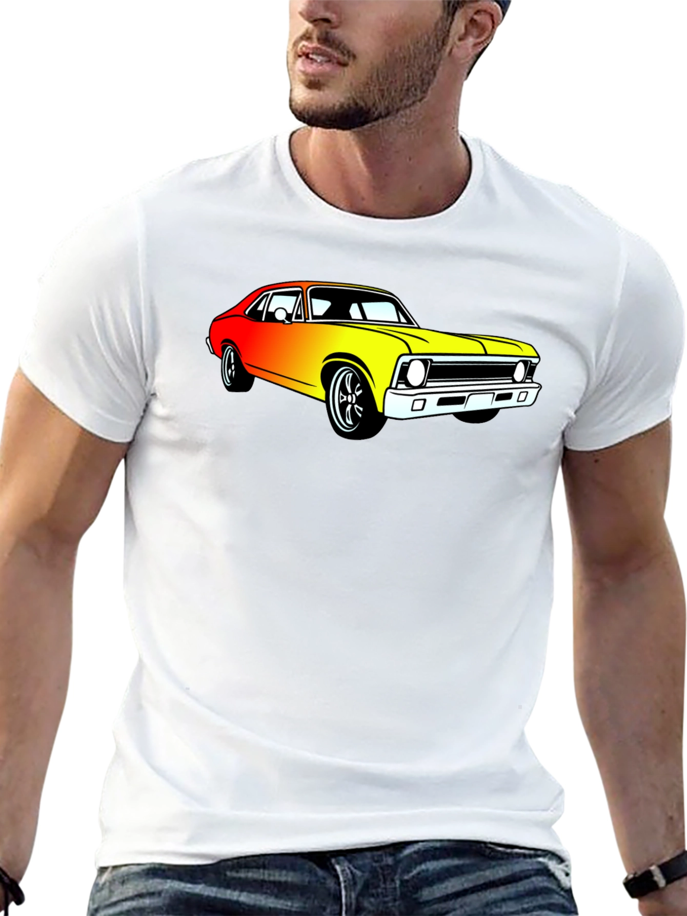 Classic Car T-Shirt - Cool Automotive Design